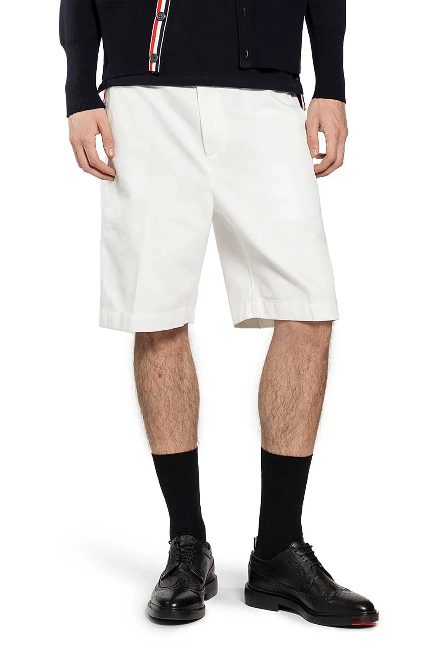 Thom Browne Utility Chinos in Garment Dyed Cotton Twill