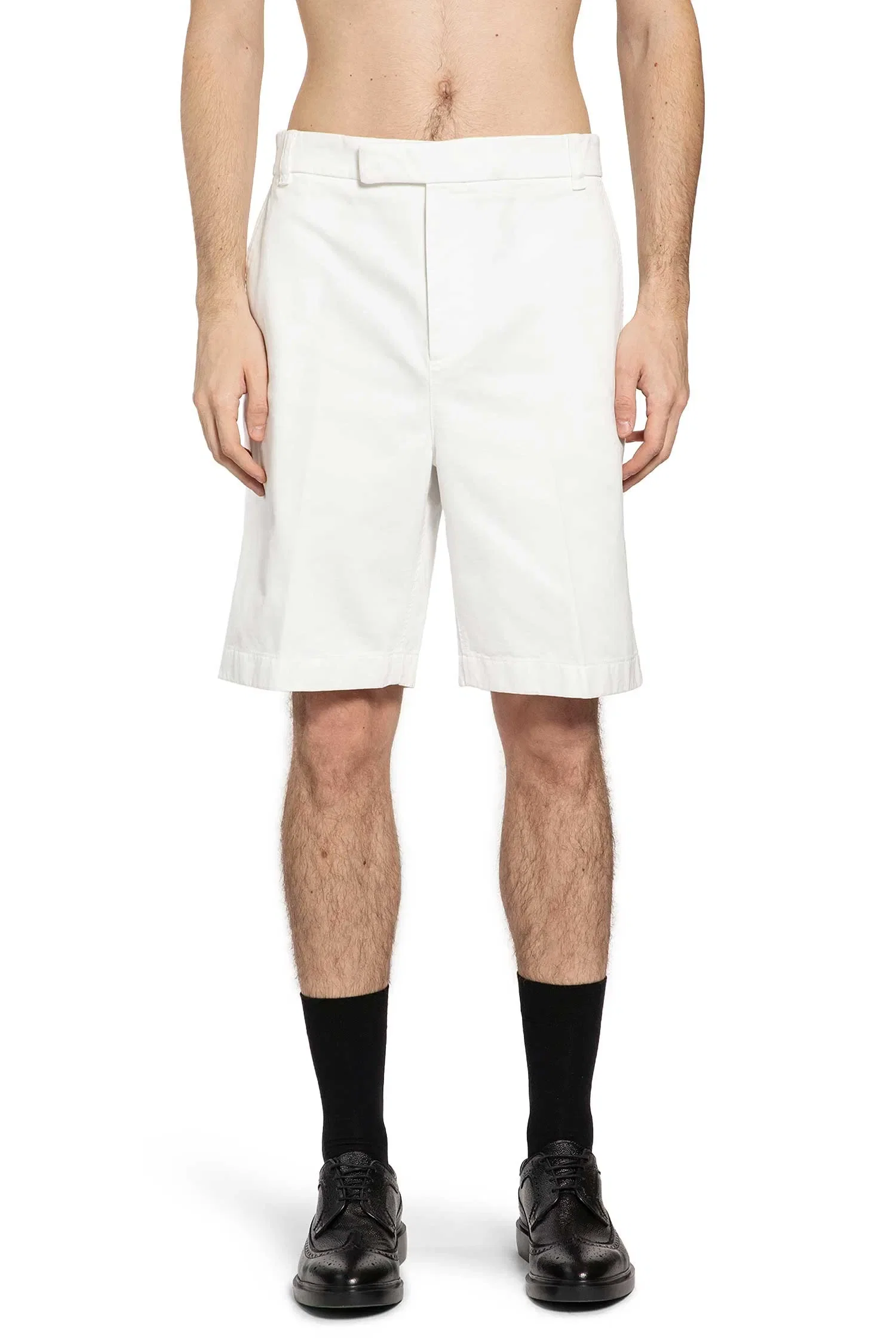 Thom Browne Utility Chinos in Garment Dyed Cotton Twill
