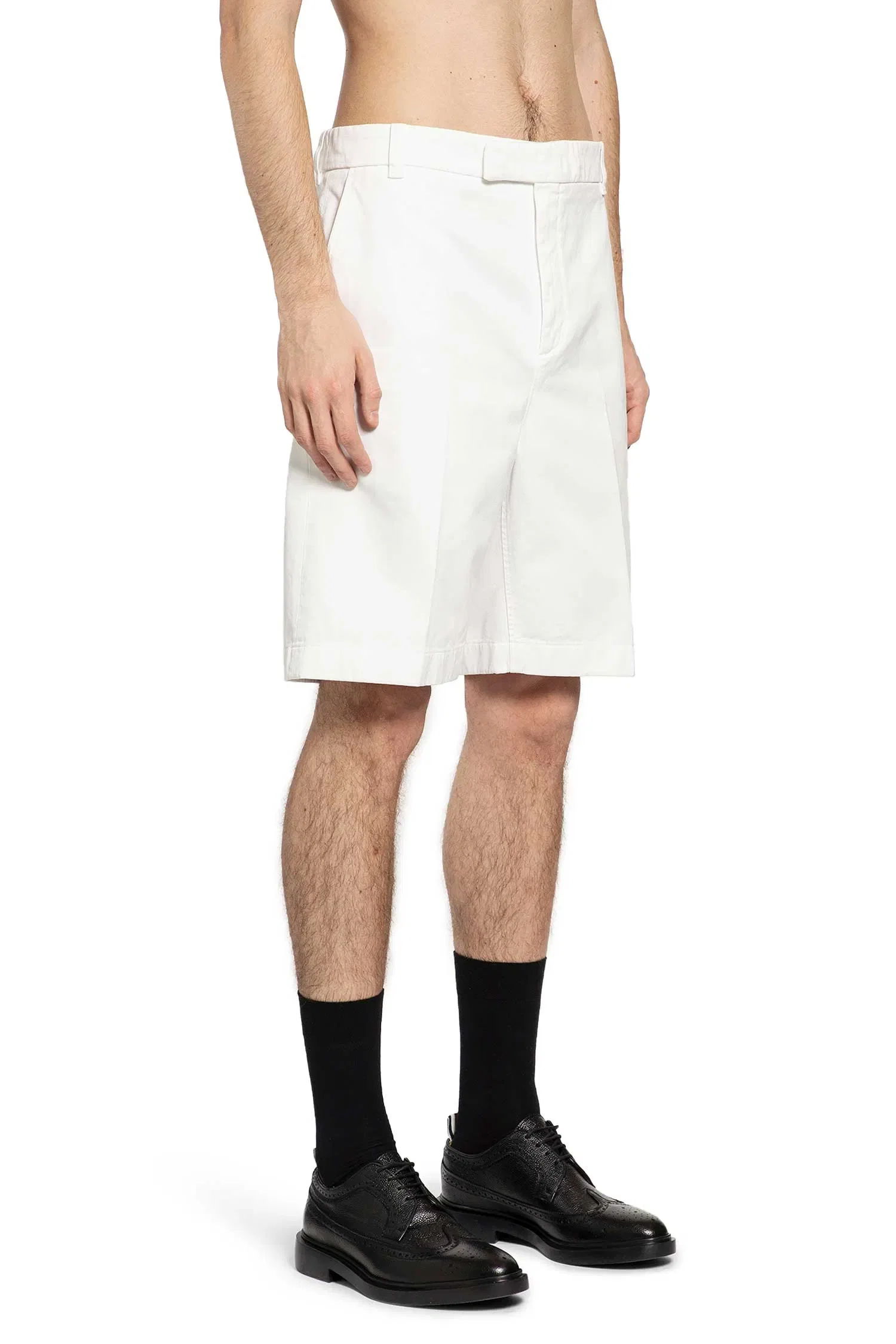 Thom Browne Utility Chinos in Garment Dyed Cotton Twill