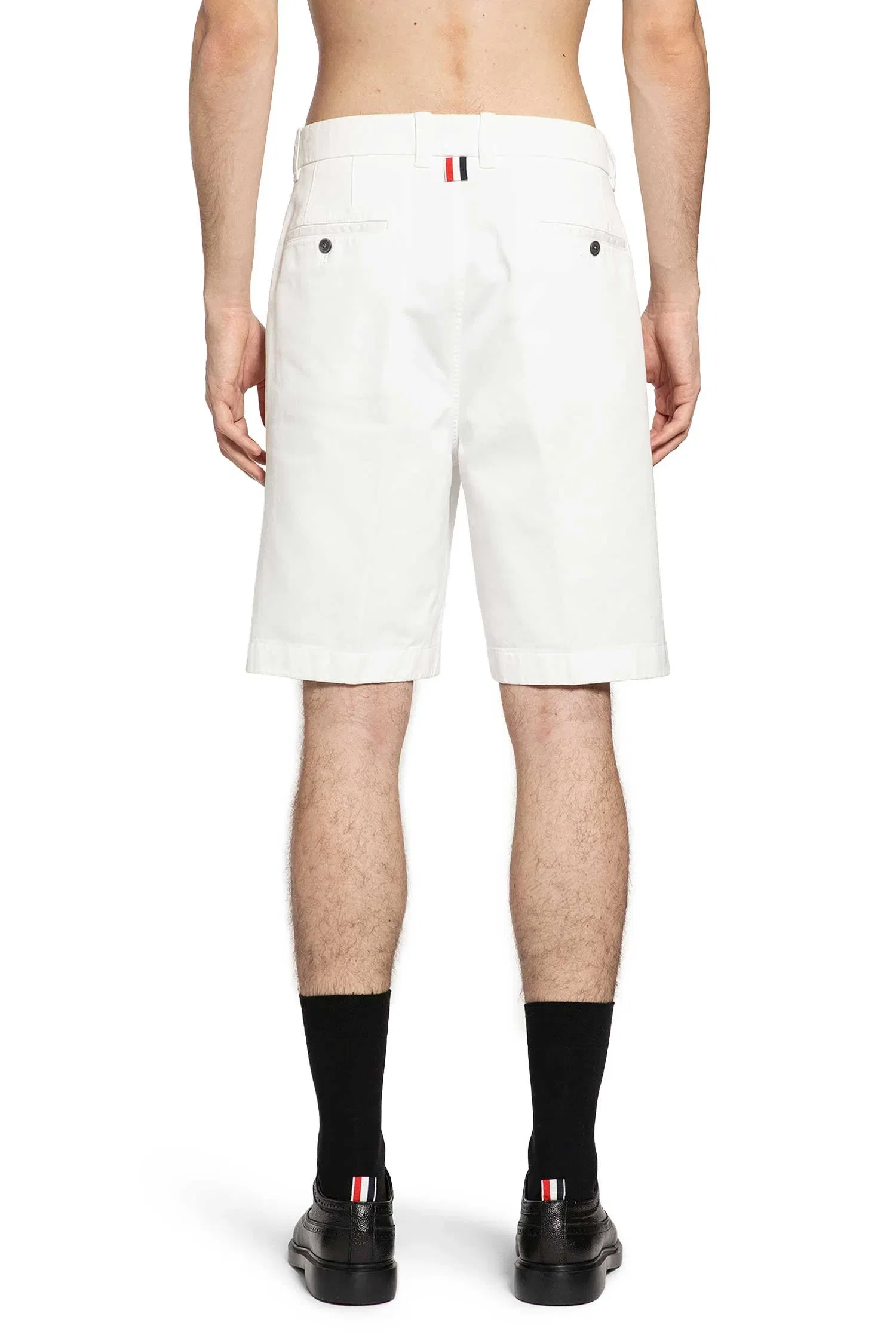 Thom Browne Utility Chinos in Garment Dyed Cotton Twill