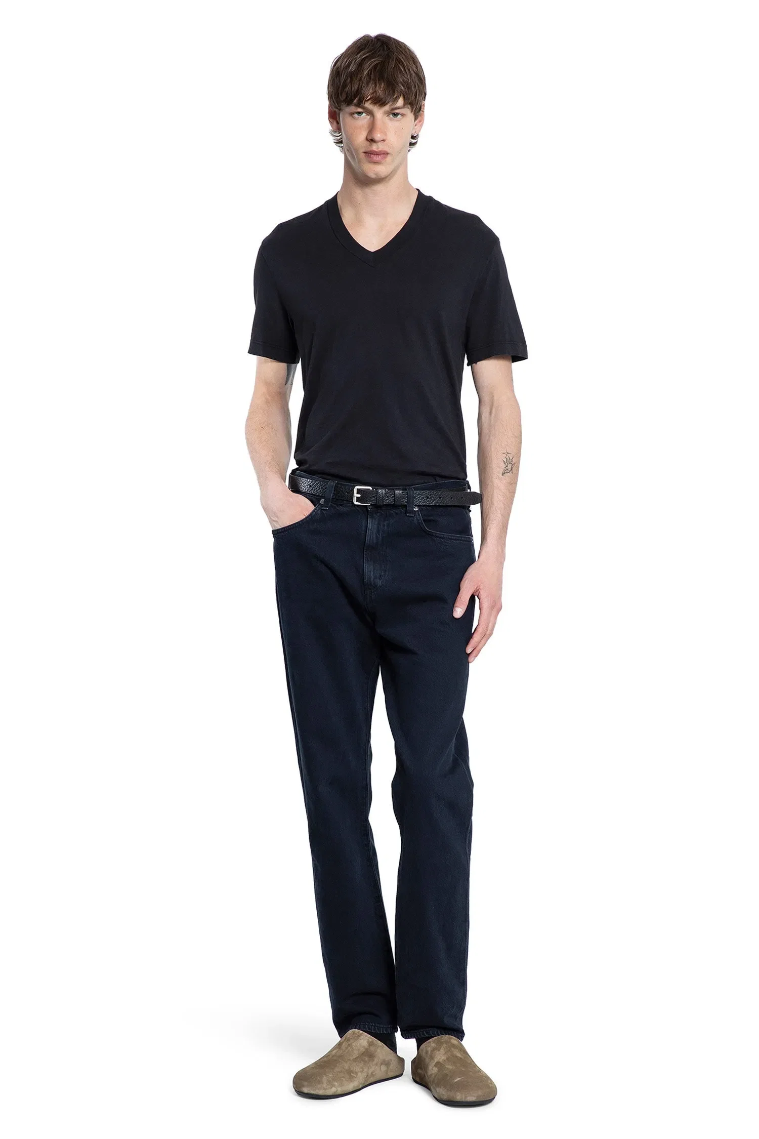 James Perse Soft Jersey V-Neck Tee