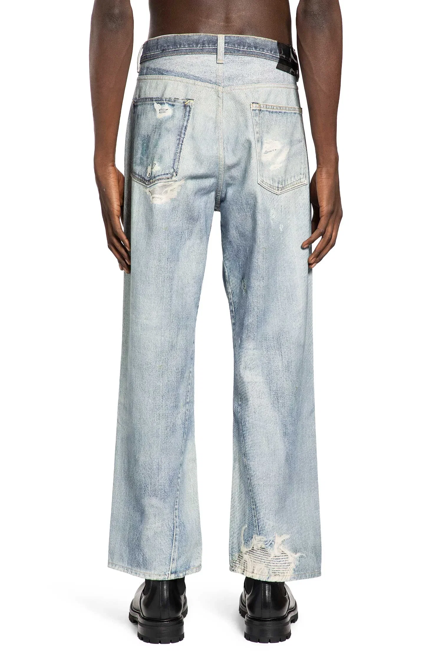 OUR LEGACY Digital Denim Print Third Cut Jeans