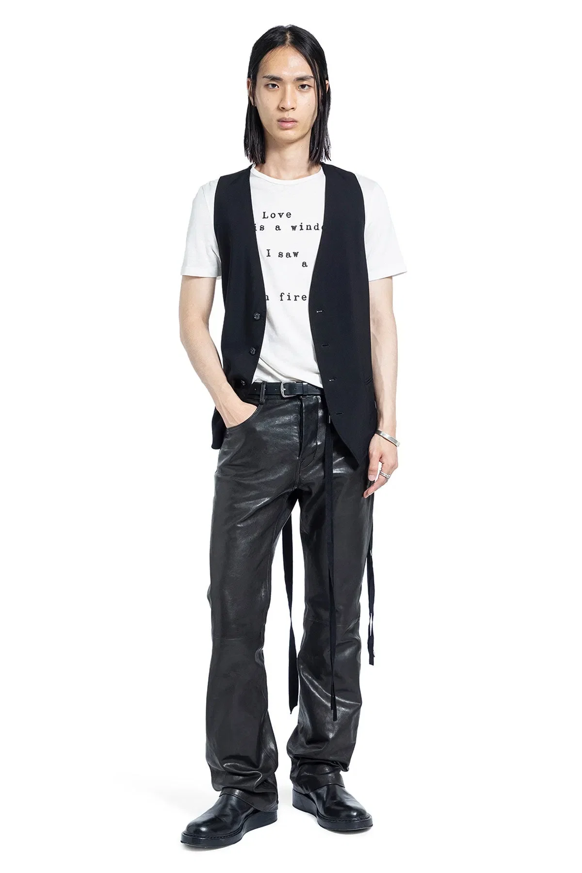 Ann Demeulemeester Baptist ''Love is a Window'' Standard T-Shirt