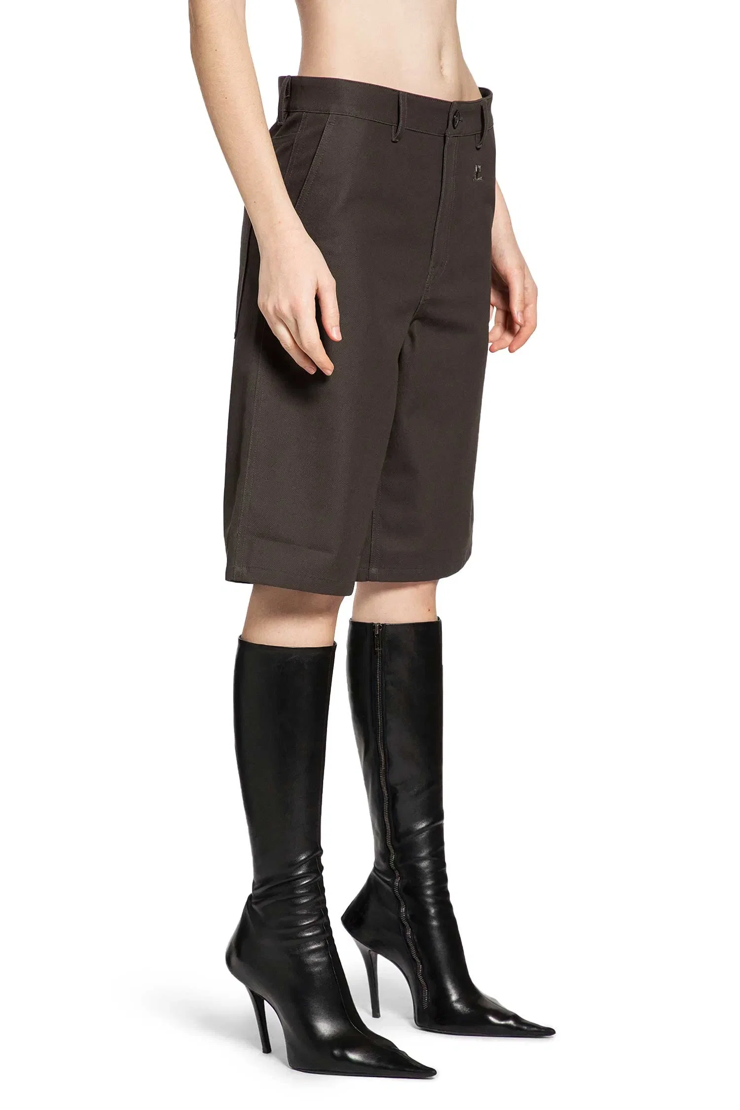 Courrèges Hammer Cotton Shorts