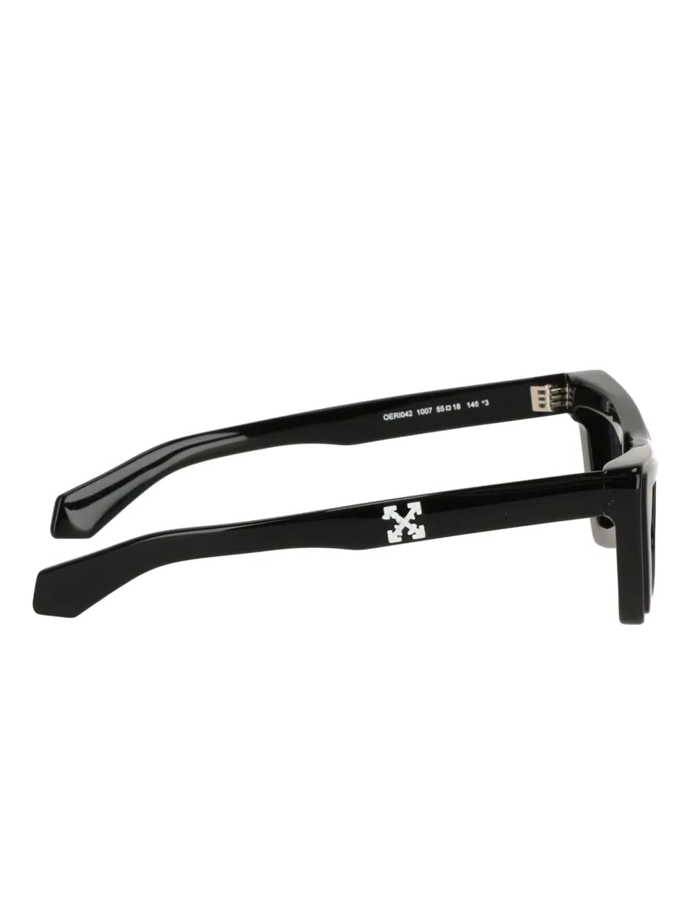 triangular-frame tinted sunglasses
