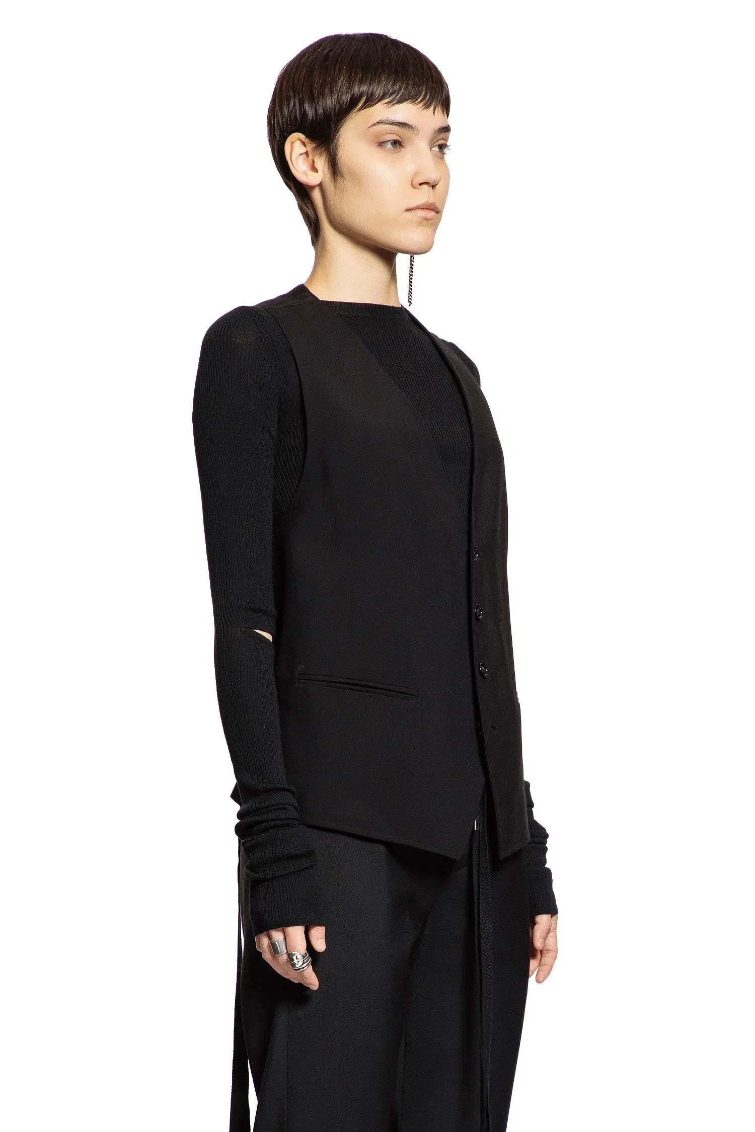 Ann Demeulemeester Charlotte Classic Waistcoat