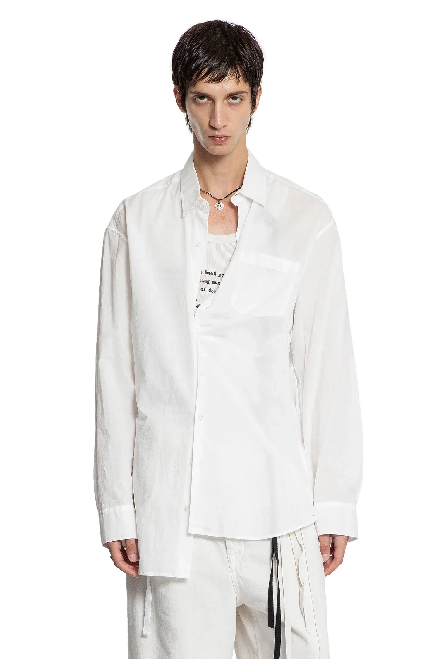 Ann Demeulemeester Mark High Comfort Pocket Shirt