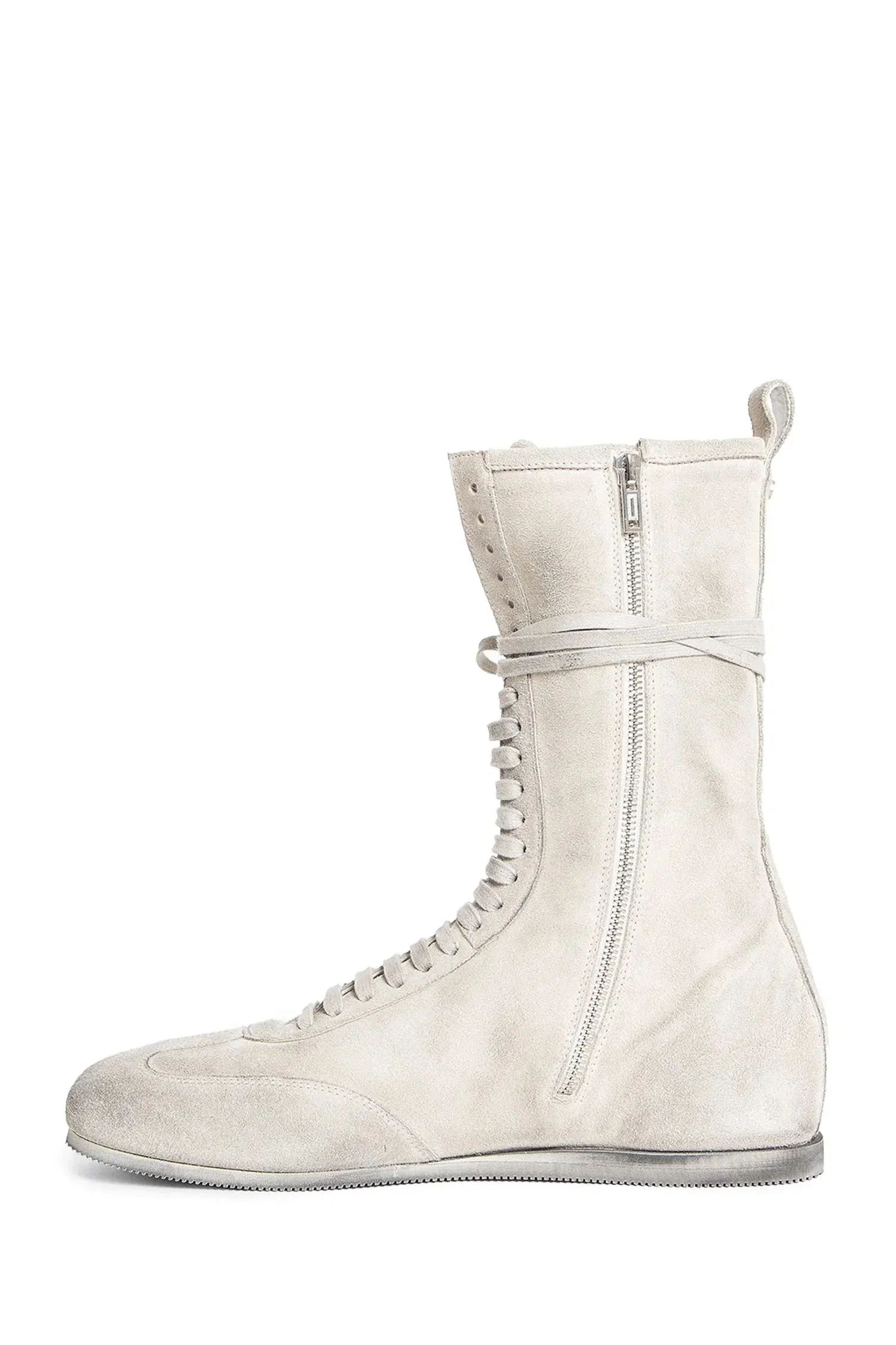 Ann Demeulemeester Fides High-Top Boxing Sneakers