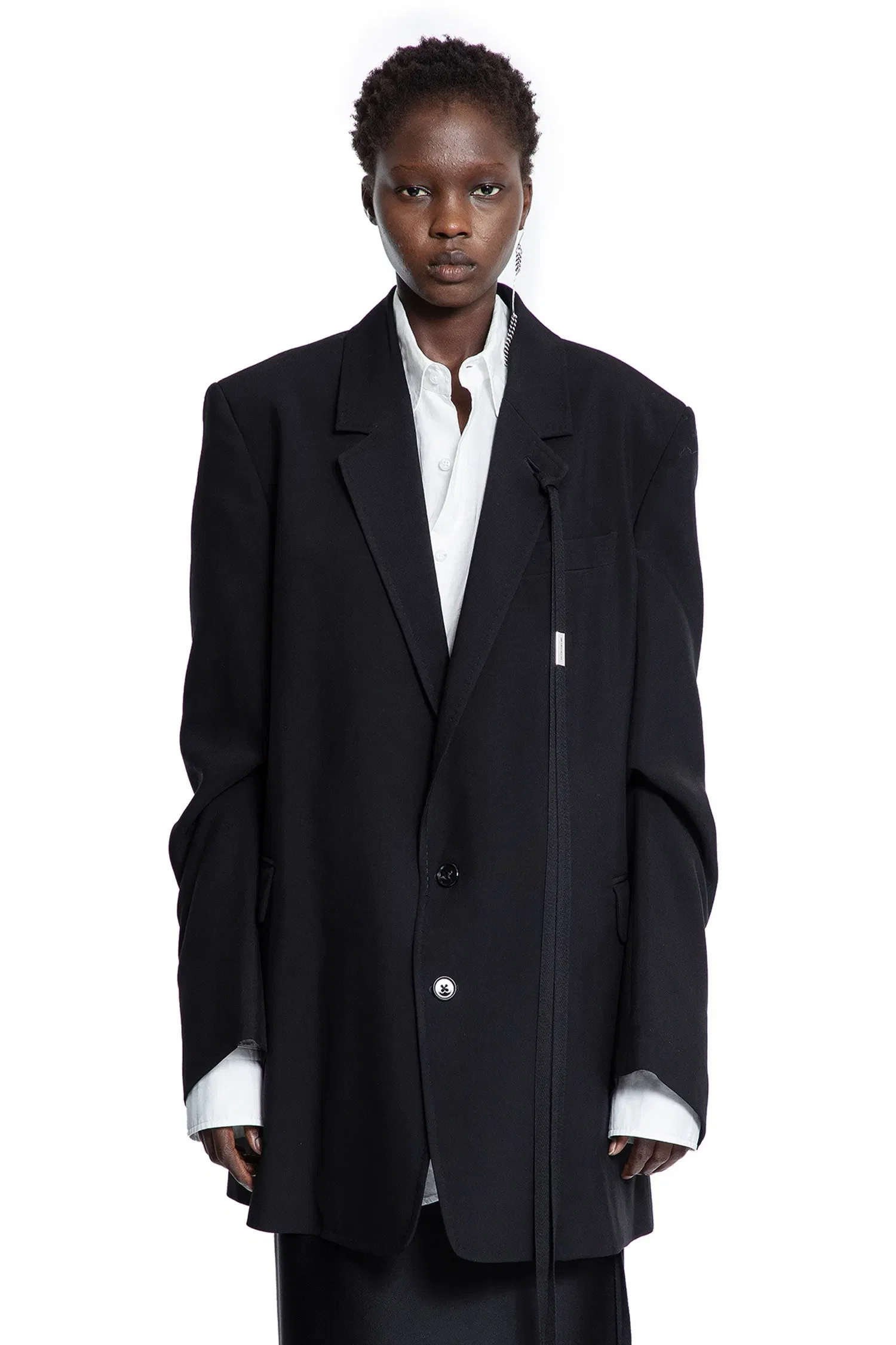 Ann Demeulemeester Agnes High Comfot Tailored Blazer