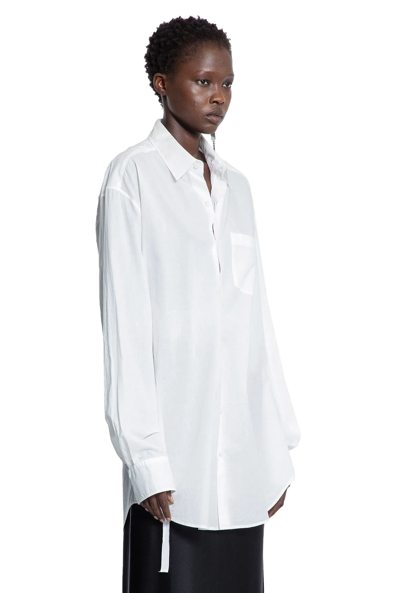 Ann Demeulemeester Elisabeth Long High Comfort Pocket Shirt