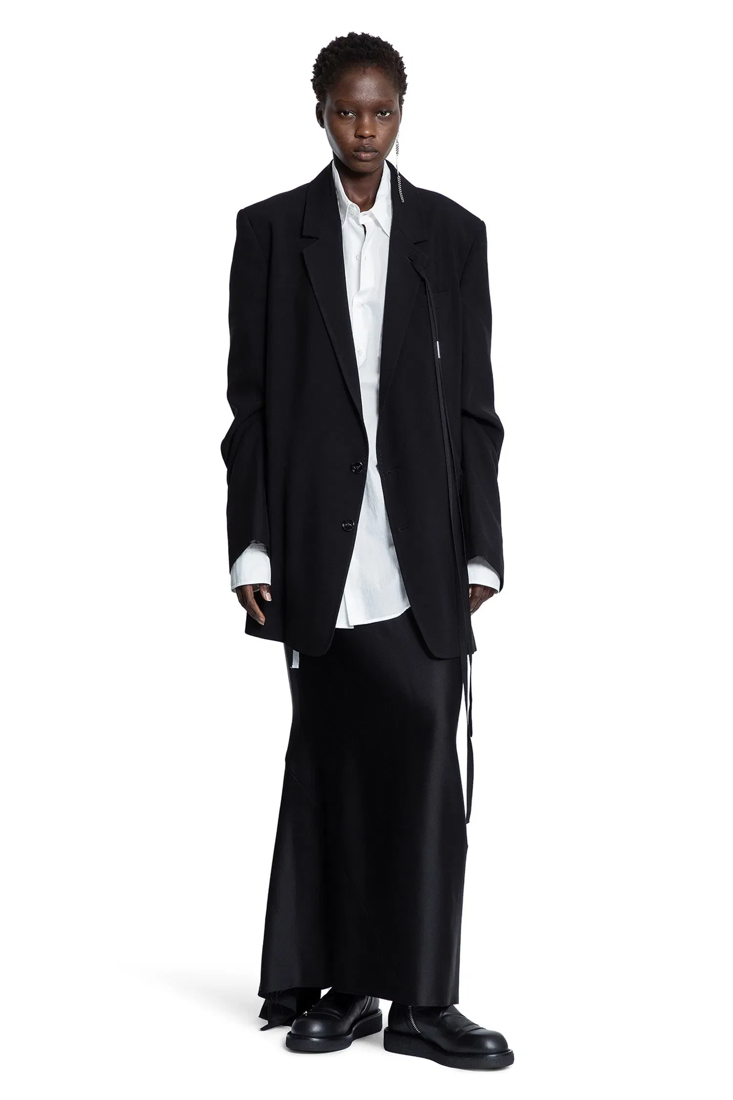 Ann Demeulemeester Elisabeth Long High Comfort Pocket Shirt
