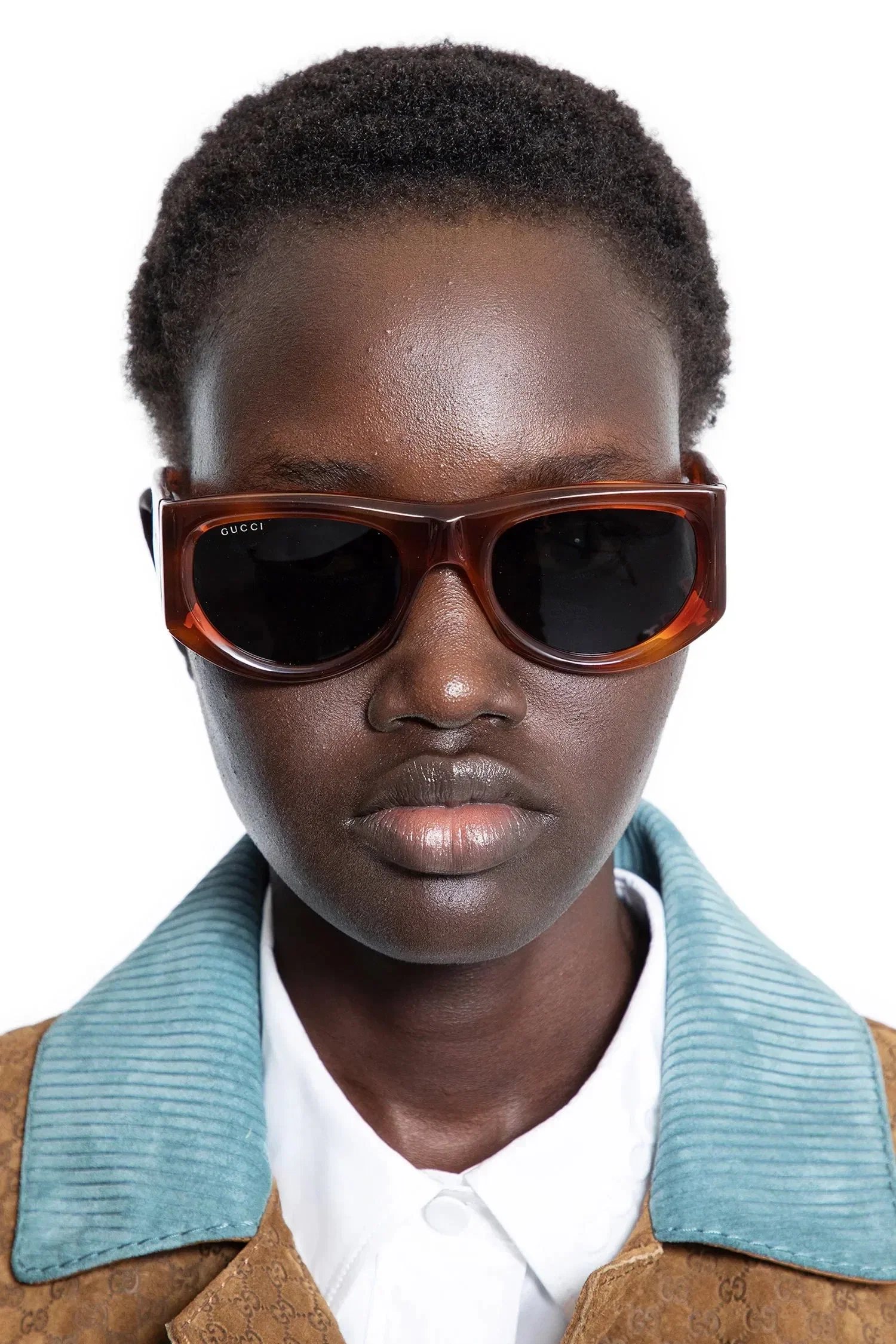 Gucci Rectangular frame sunglasses
