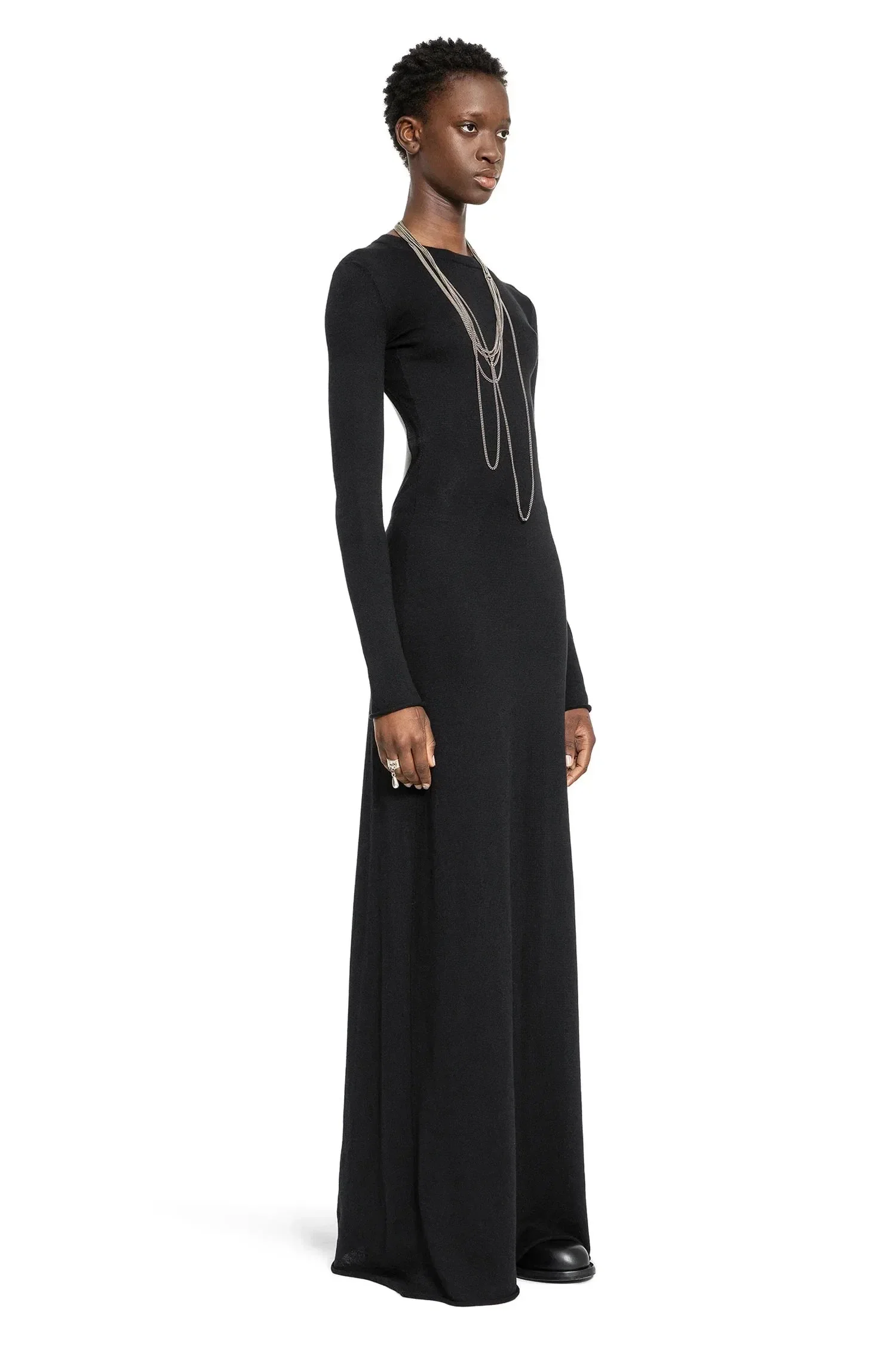 Ann Demeulemeester Eva Long Open Back Dress