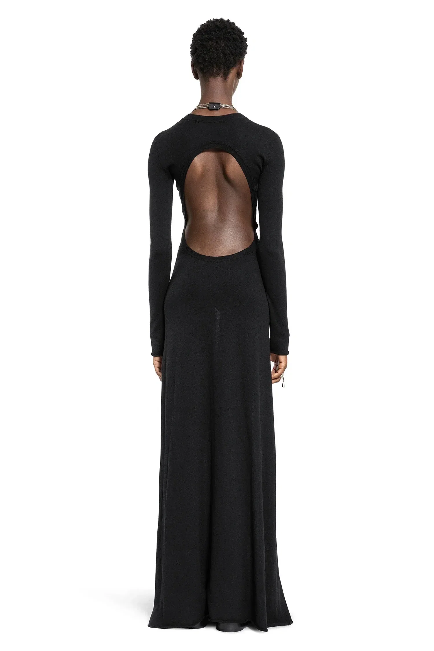 Ann Demeulemeester Eva Long Open Back Dress
