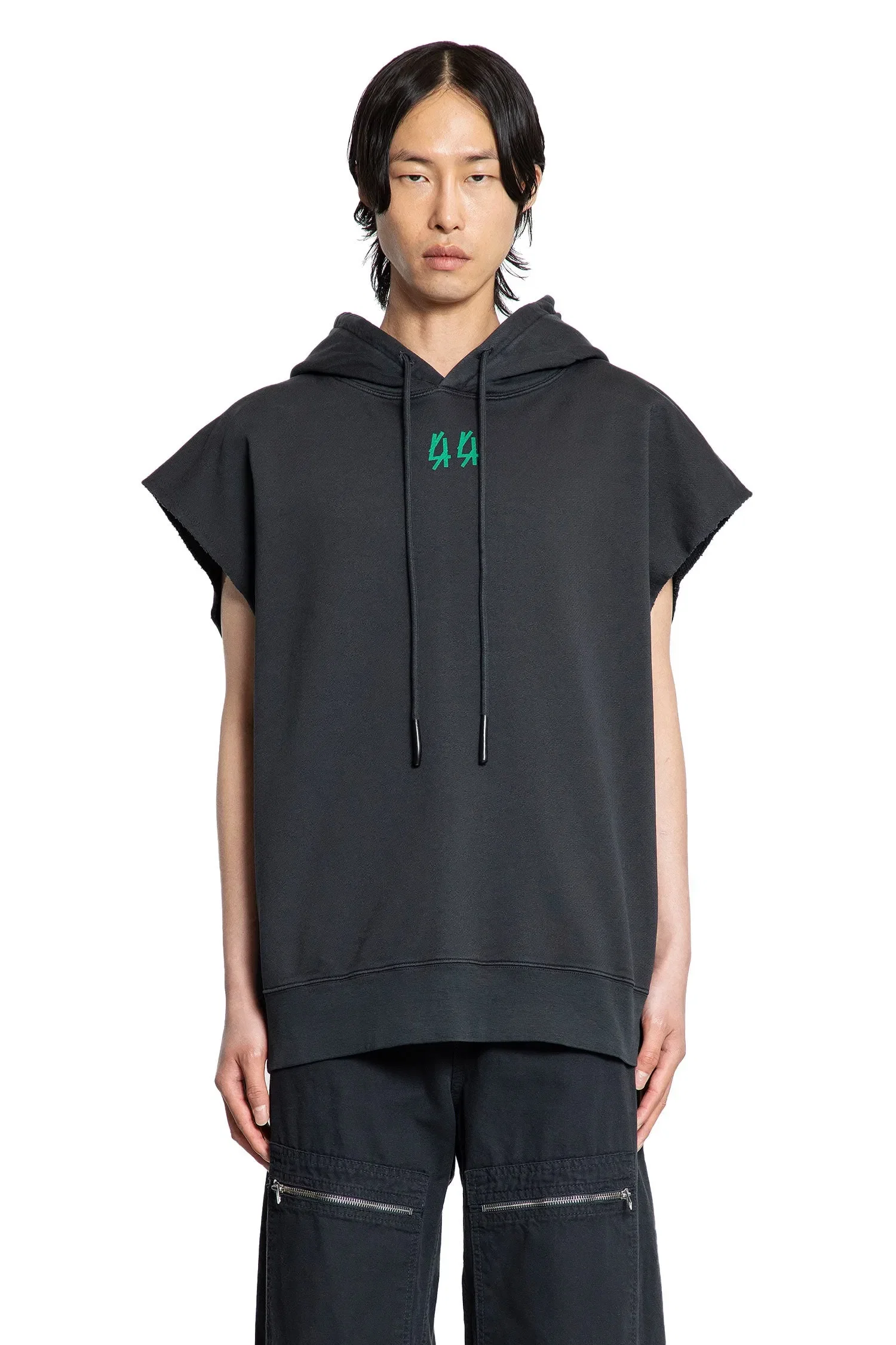 44 LABEL GROUP Xenomorph Sleeveless Hoodie