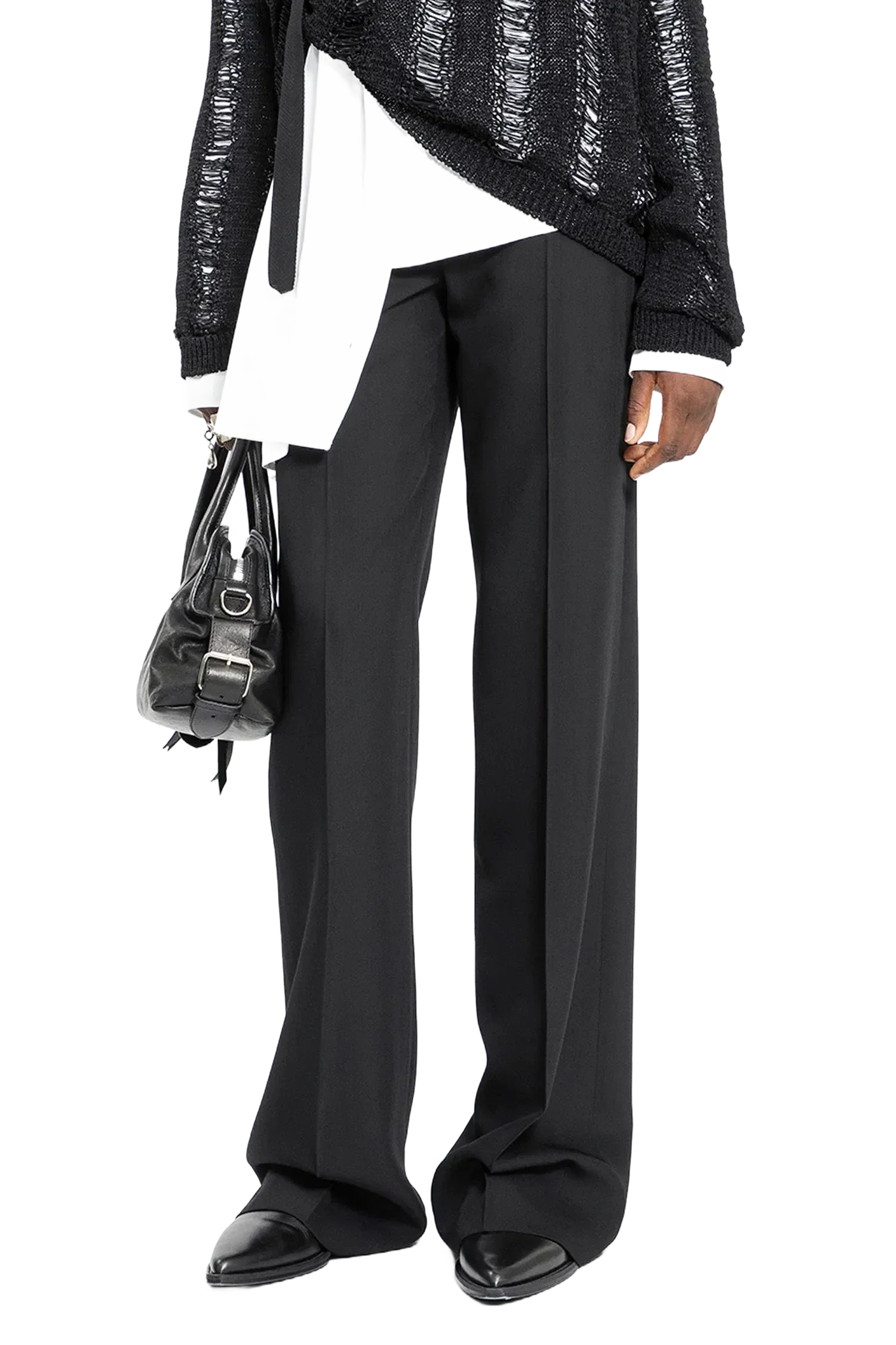 Ann Demeulemeester Maaike Flared Comfort Trousers
