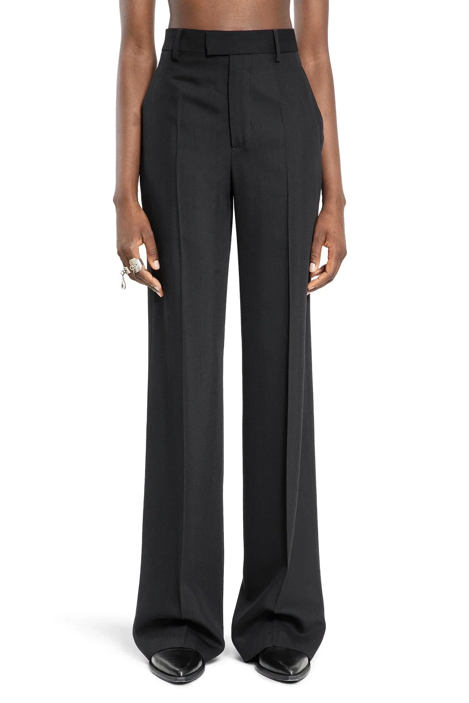 Ann Demeulemeester Maaike Flared Comfort Trousers