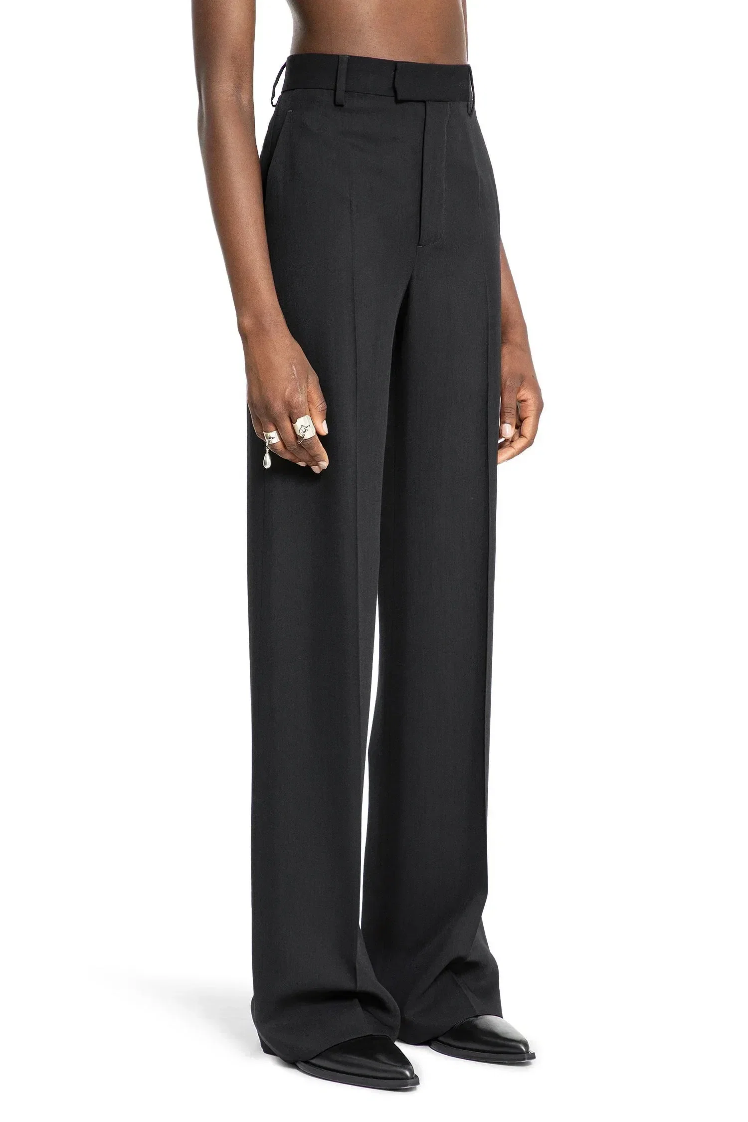 Ann Demeulemeester Maaike Flared Comfort Trousers