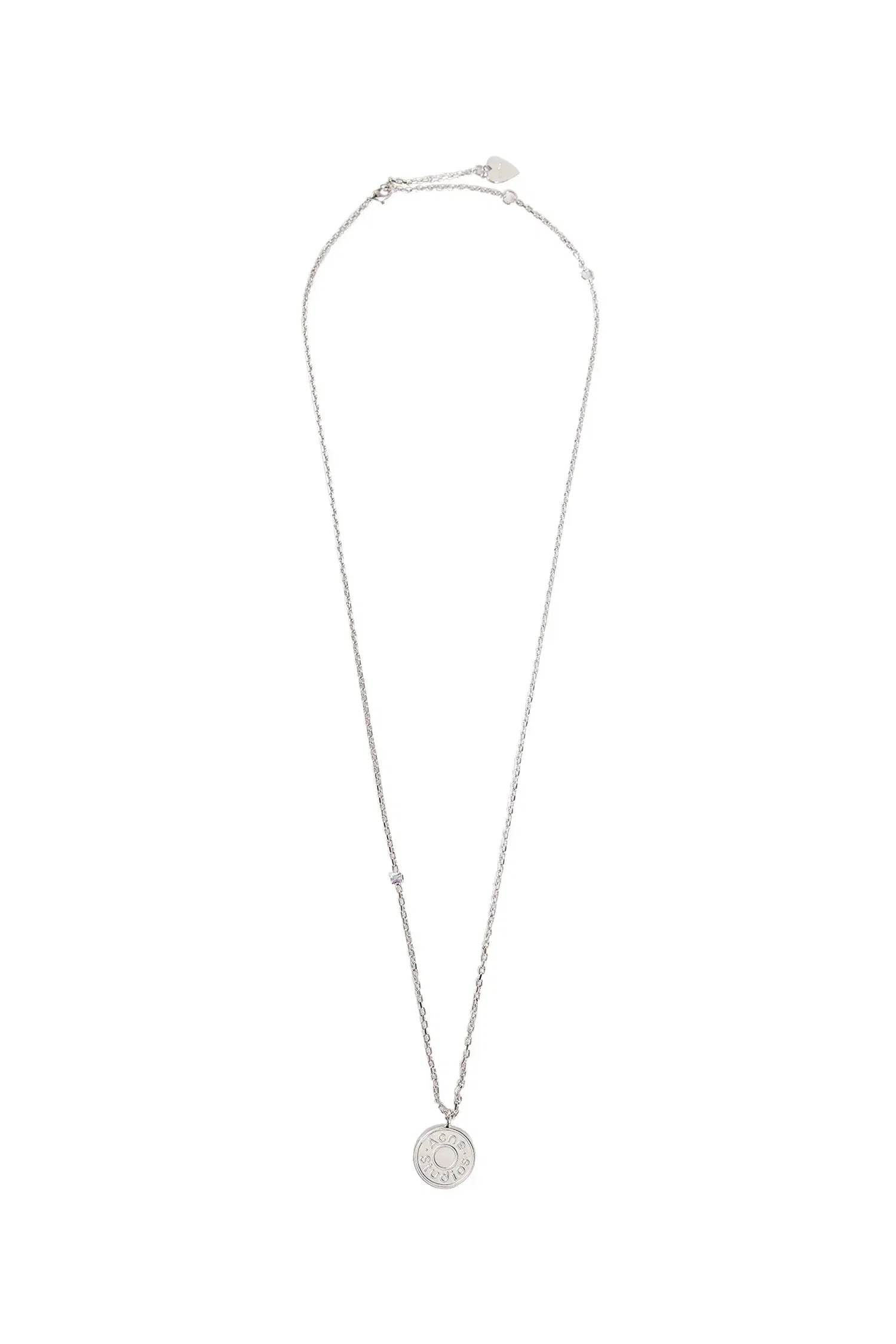 Acne Studios Denim Rivet Necklace