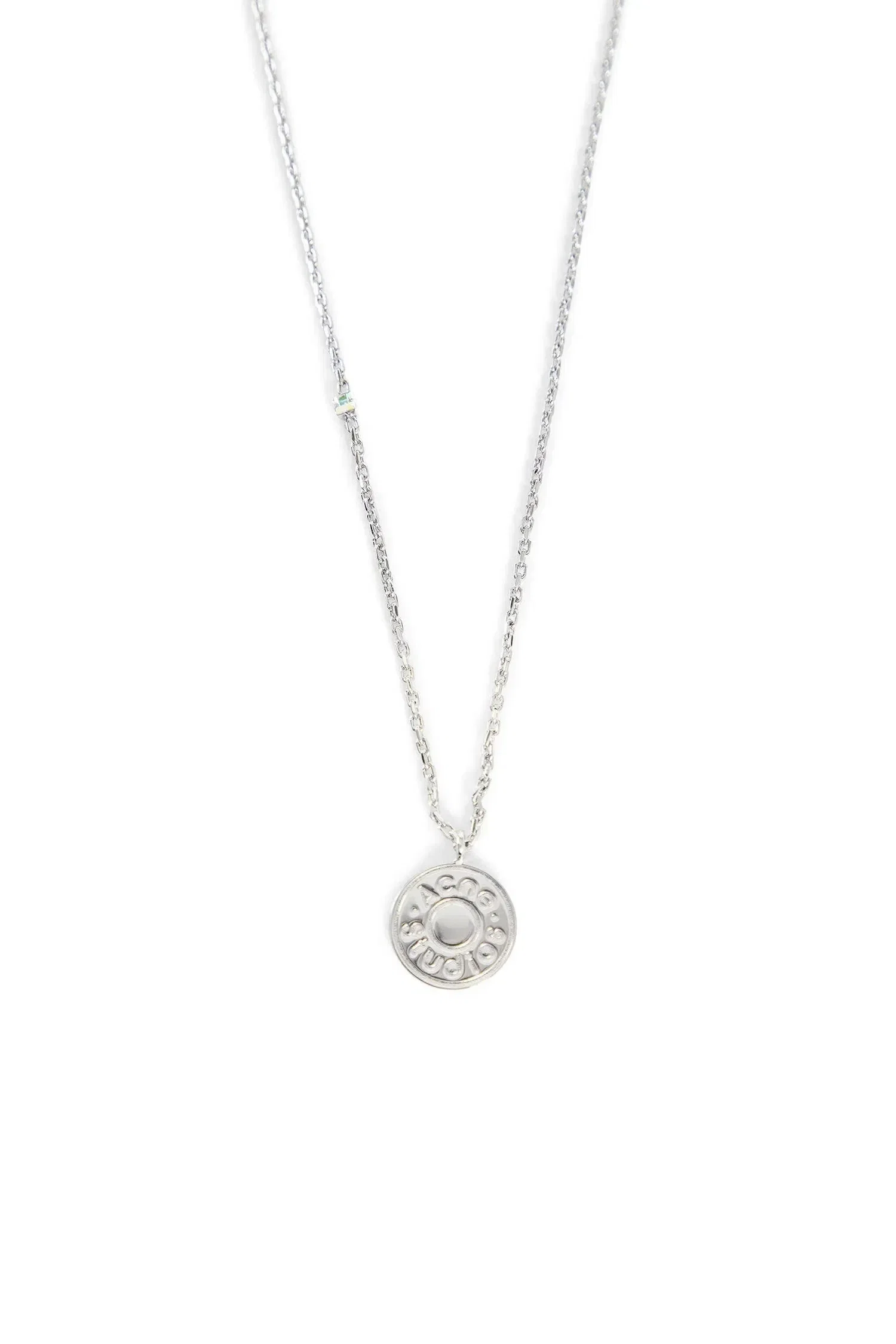 Acne Studios Denim Rivet Necklace
