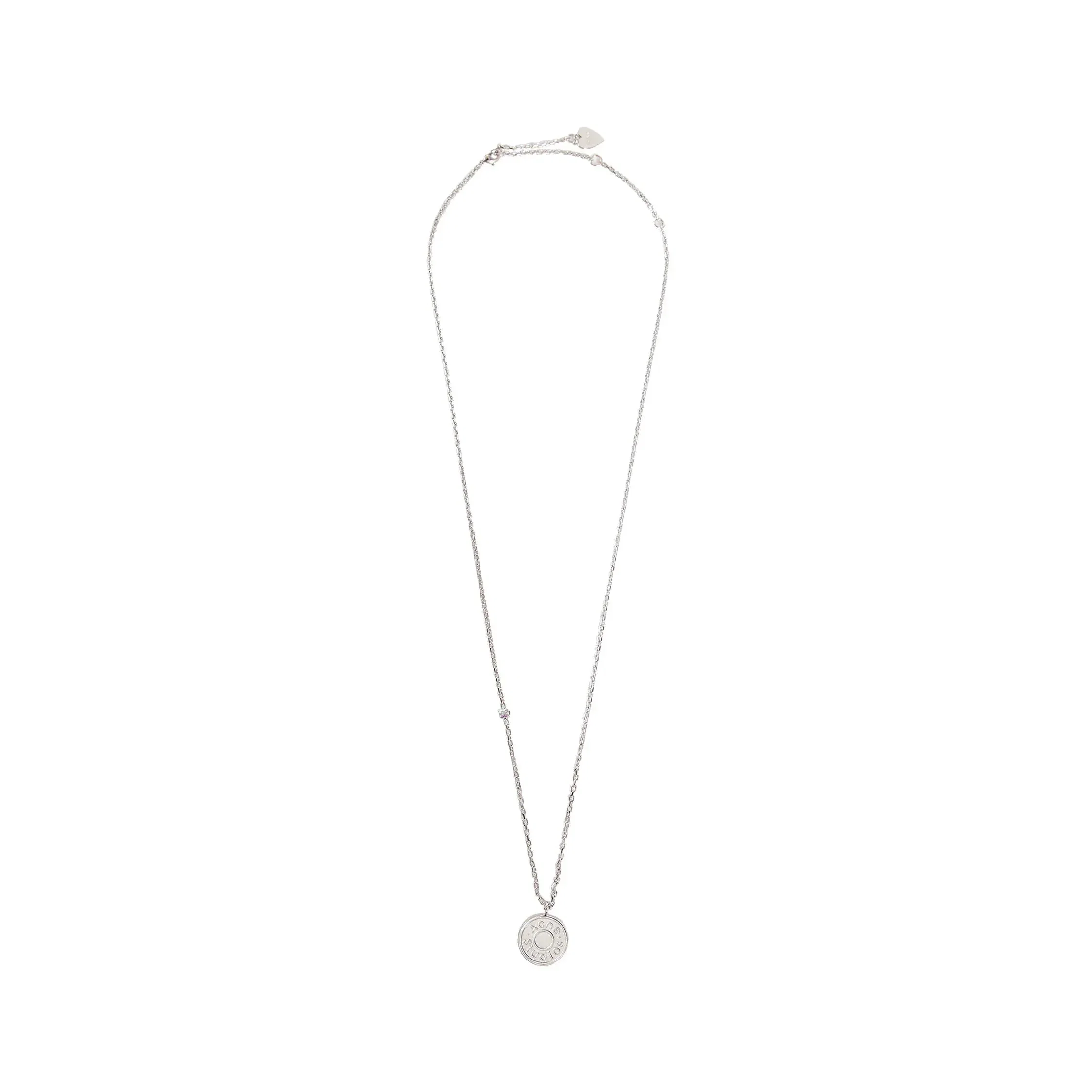 Acne Studios Denim Rivet Necklace