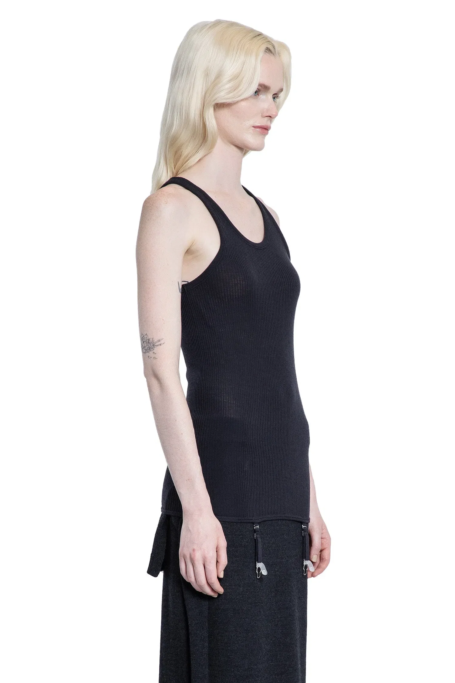 LEMAIRE Sleeveless Tank Top with Suspenders