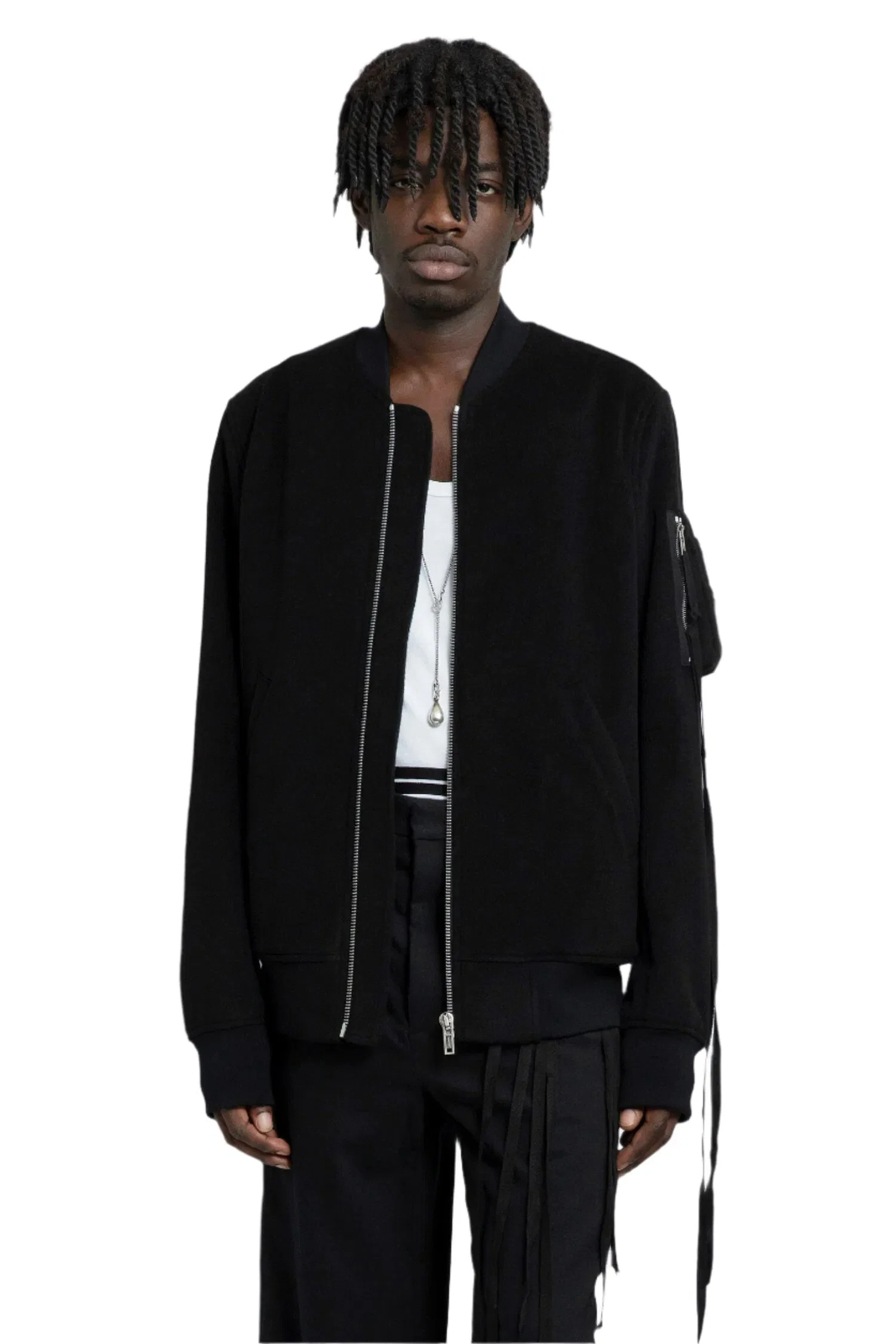 ANN DEMEULEMEESTER JACKETS BLACK WOMAN