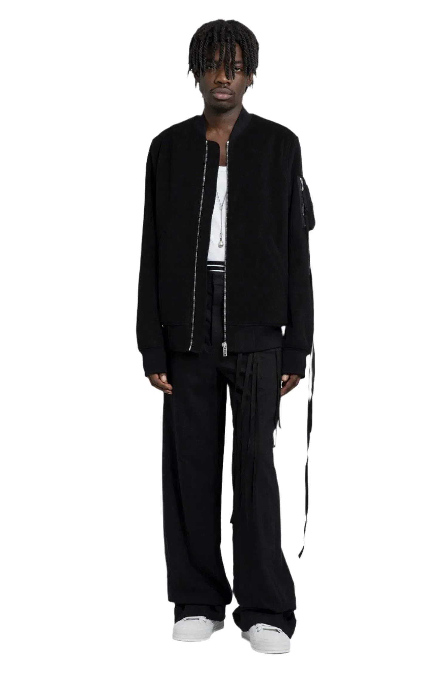 ANN DEMEULEMEESTER JACKETS BLACK WOMAN