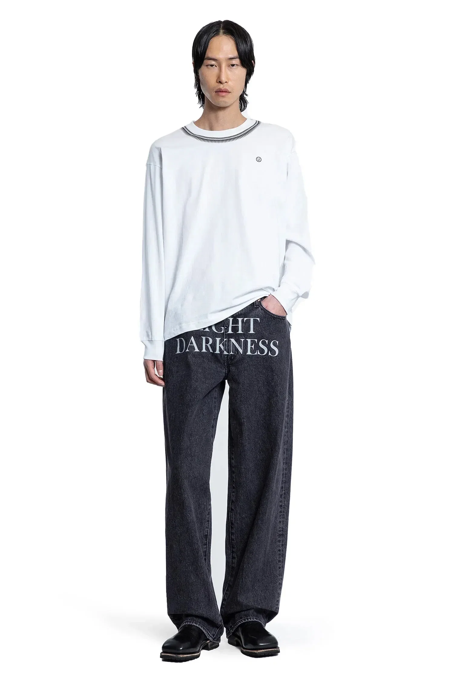 Undercover Levi's Collaboration Cotton Jersey Long Sleeve Tee
