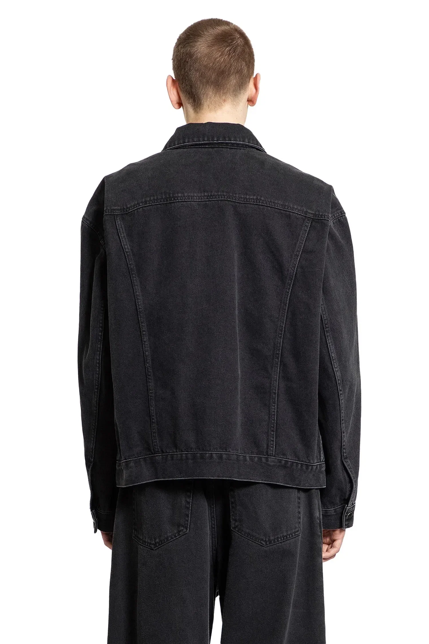 Ann Demeulemeester Patrick High-Comfort Denim Jacket