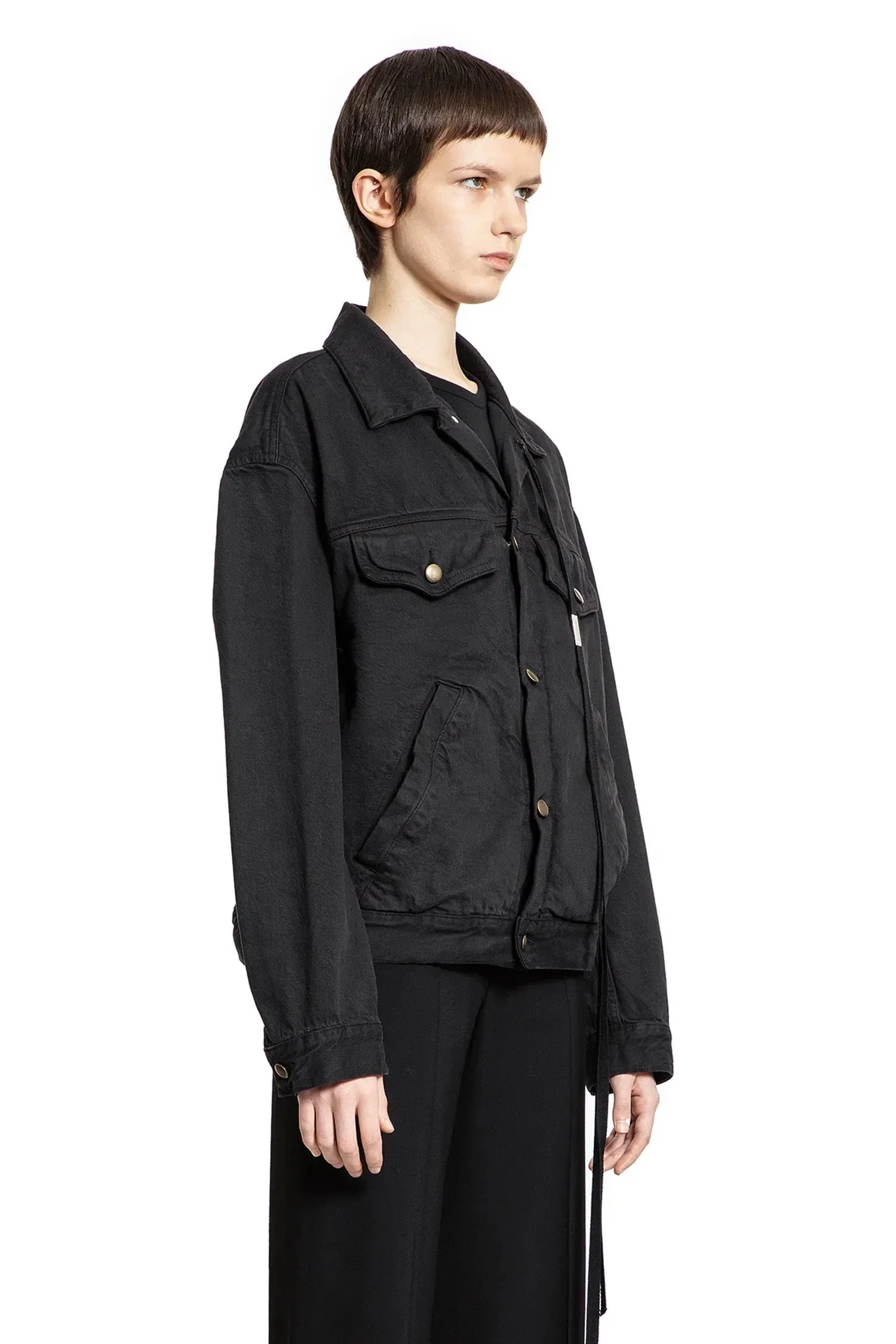 Ann Demeulemeester Marthe 5 Pocket High-Comfort Denim Jacket