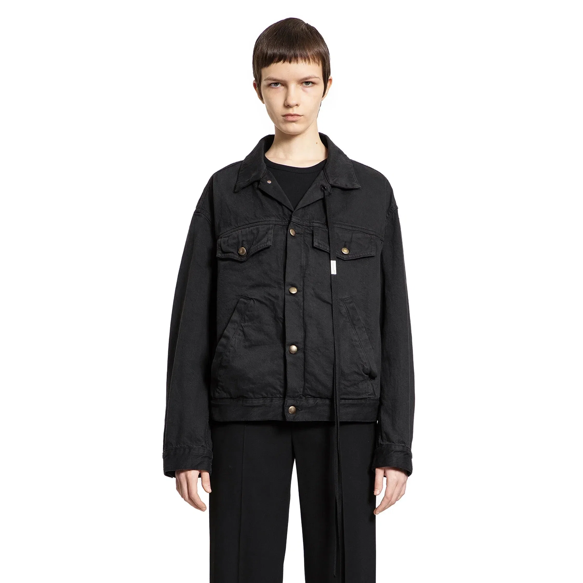 Ann Demeulemeester Marthe 5 Pocket High-Comfort Denim Jacket
