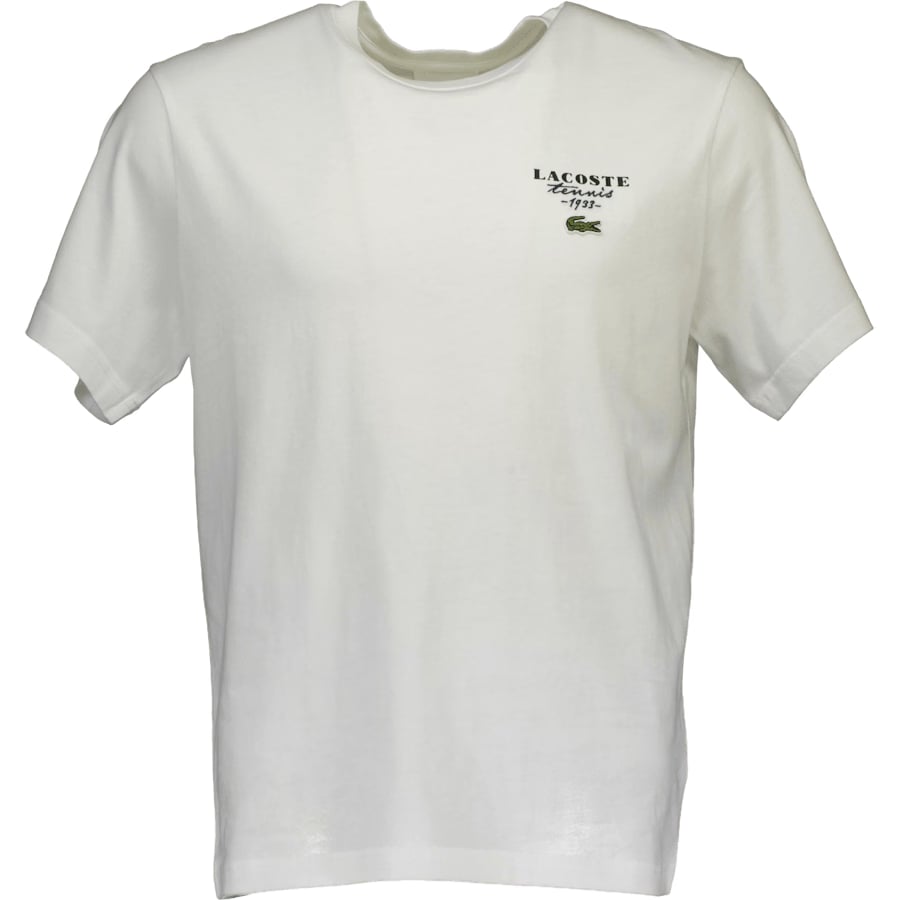 Lacoste Crewneck T-shirts White