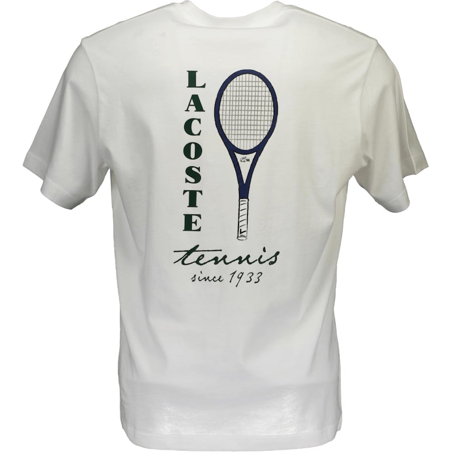 Lacoste Crewneck T-shirts White