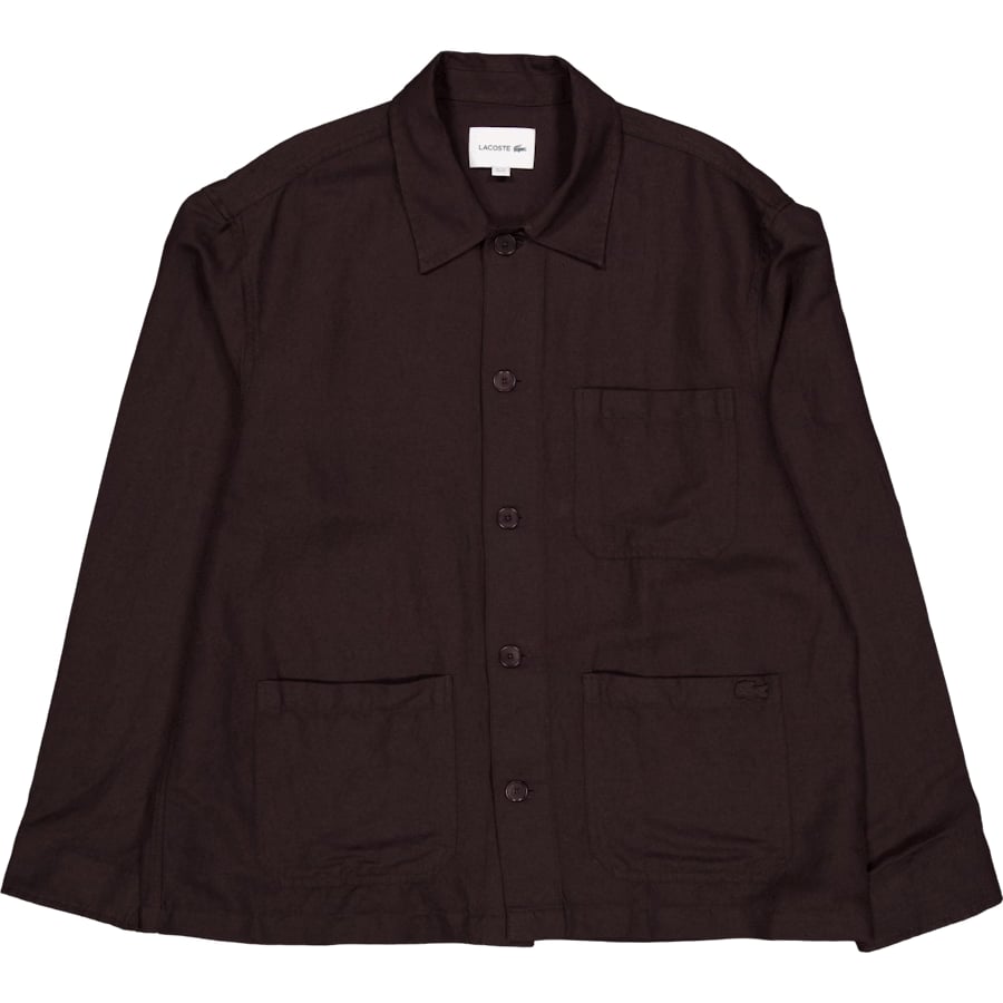 Lacoste L/s Woven Shirt Buffalo