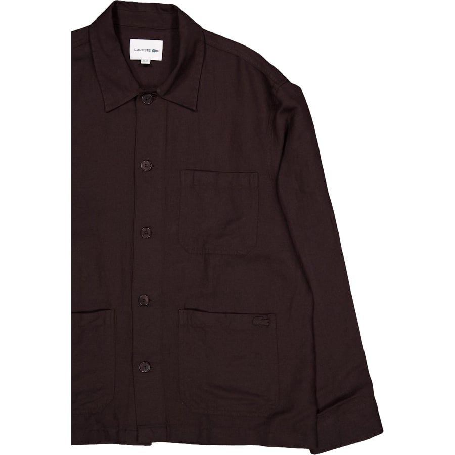 Lacoste L/s Woven Shirt Buffalo