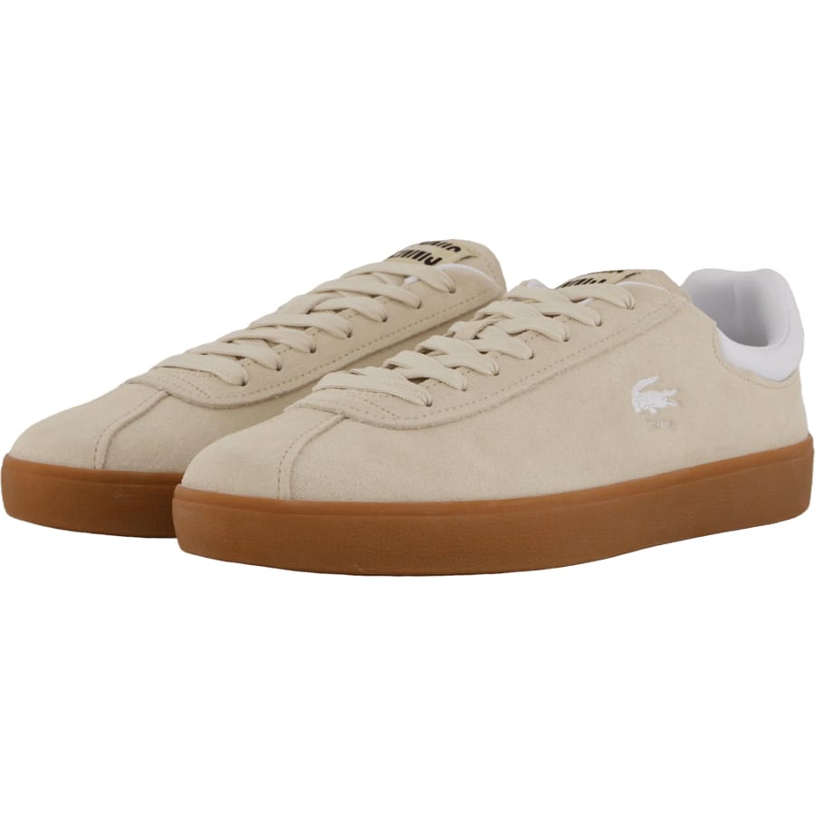 Lacoste Baseshot Suede Sneakers 40f Beige/gum