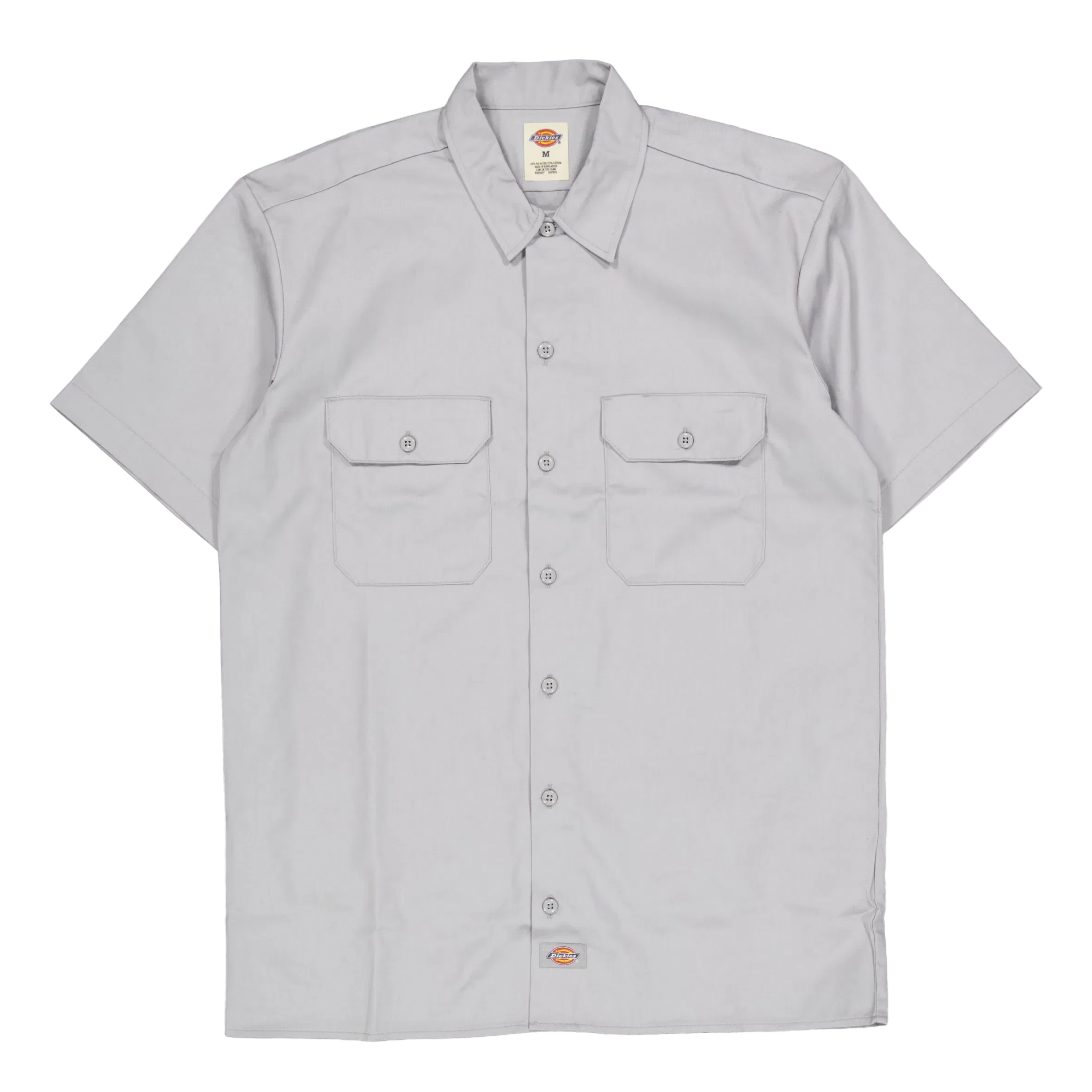 DICKIES Work Shirt Ss Rec Ultimate Gra Ultimate Gray