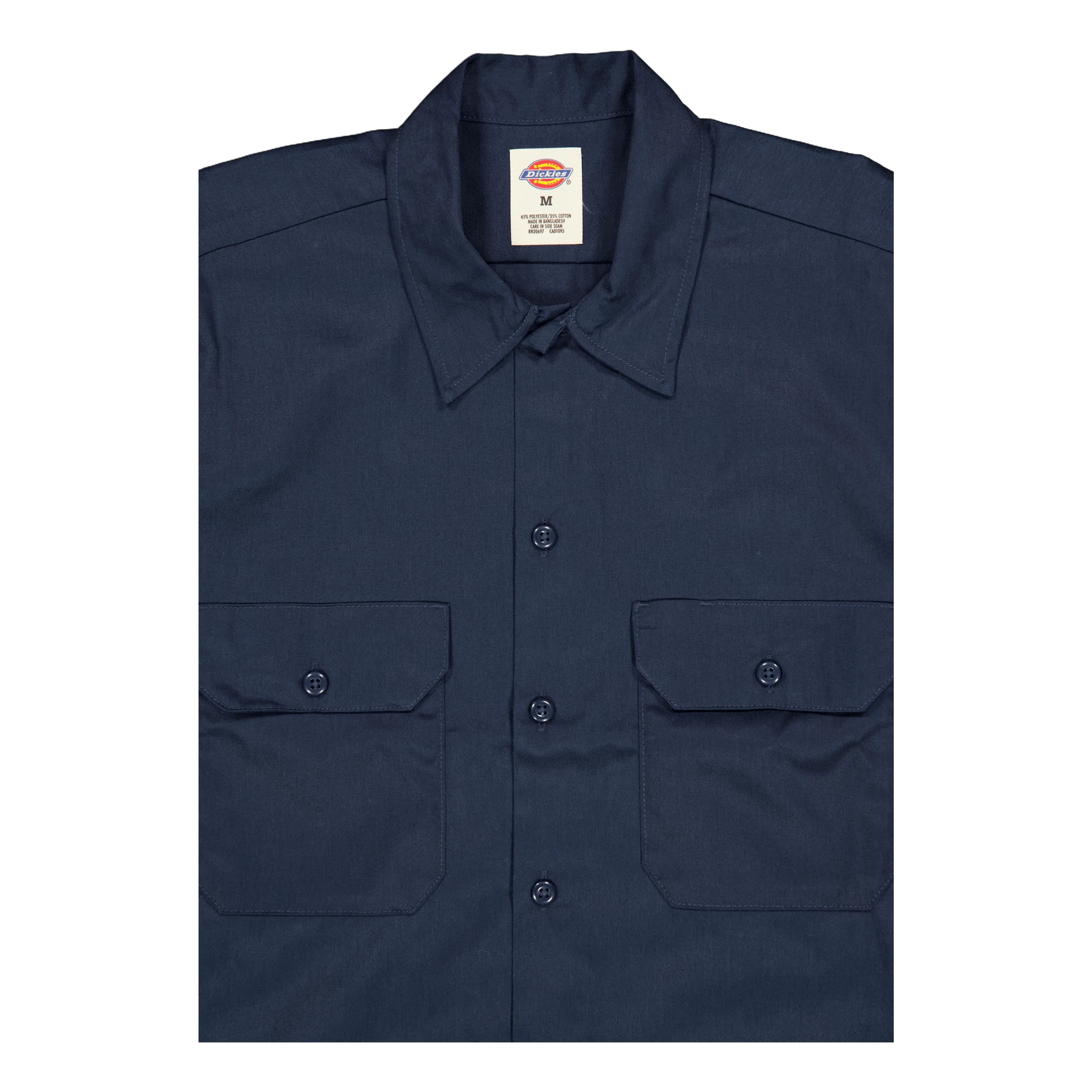 DICKIES Work Shirt Ss Rec Dark Navy Dark Navy