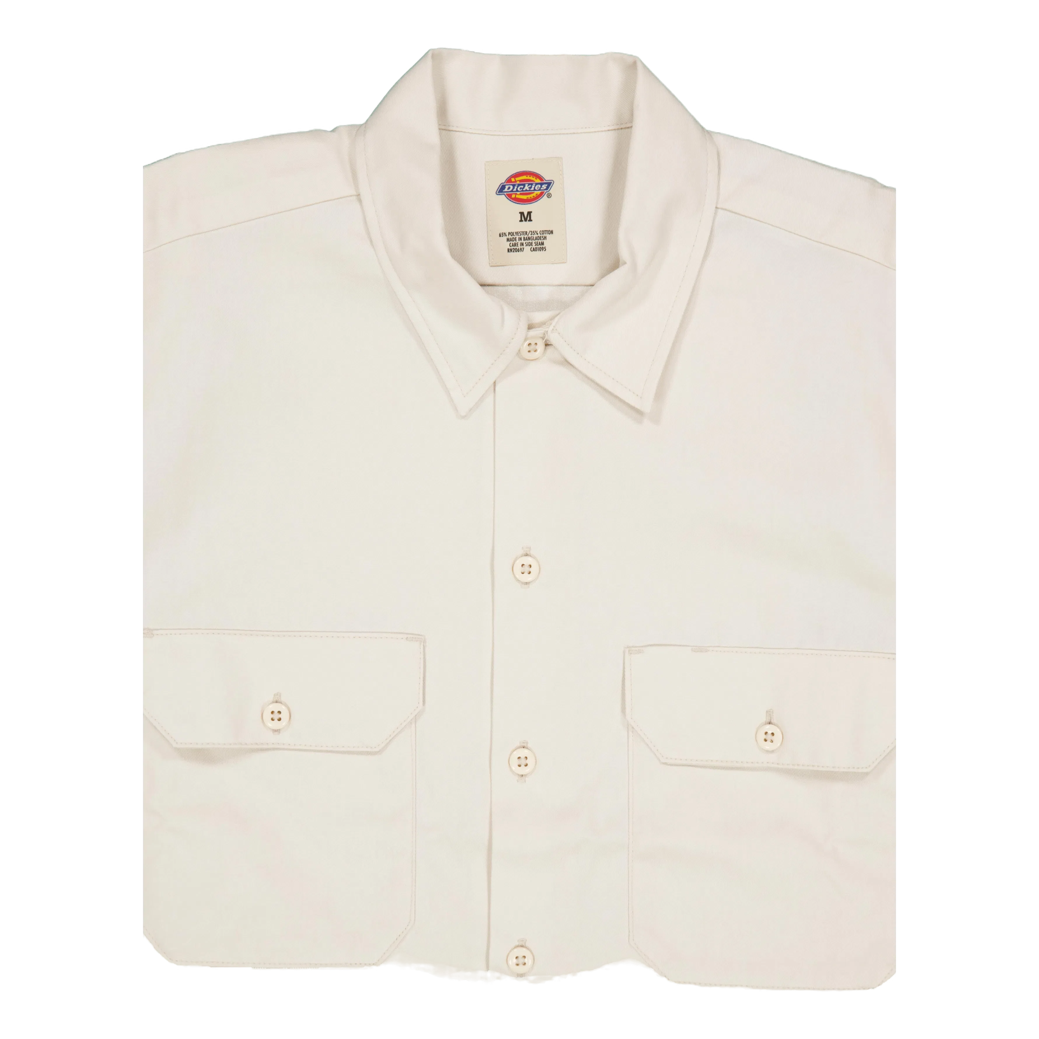 DICKIES Work Shirt Ss Rec Whitecap Gra Whitecap Gray