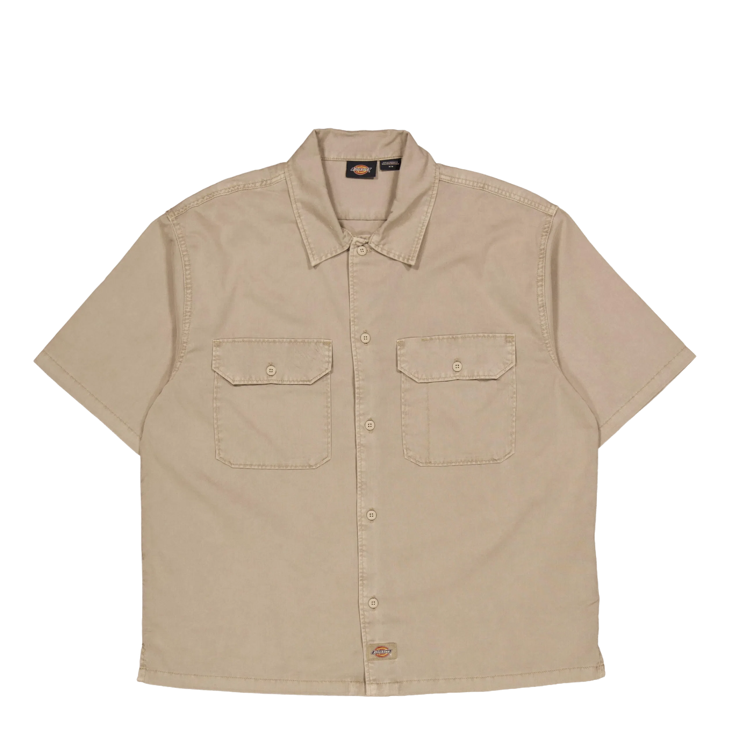 DICKIES Unionville Gd Work Shirt Ss De Desert Sand
