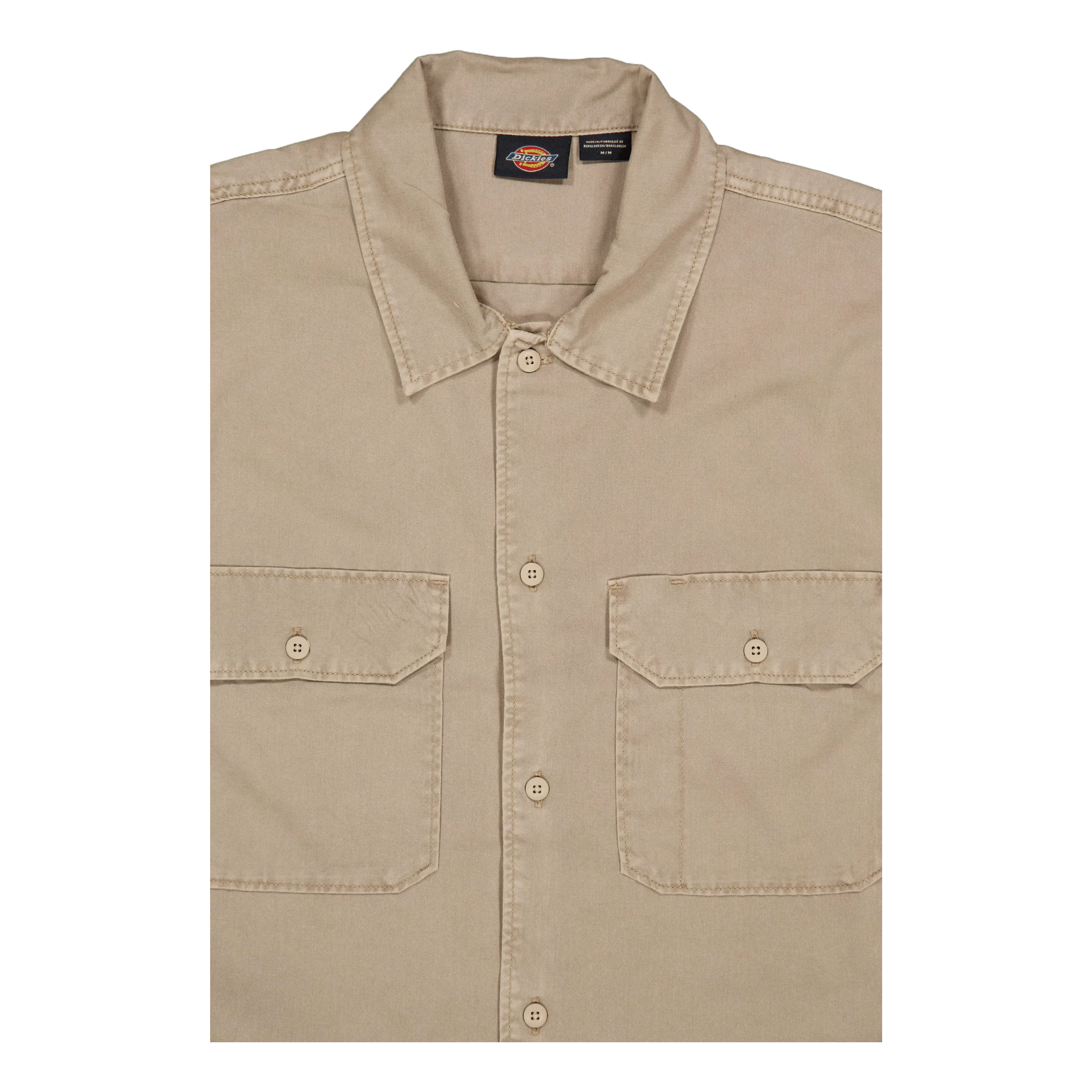 DICKIES Unionville Gd Work Shirt Ss De Desert Sand