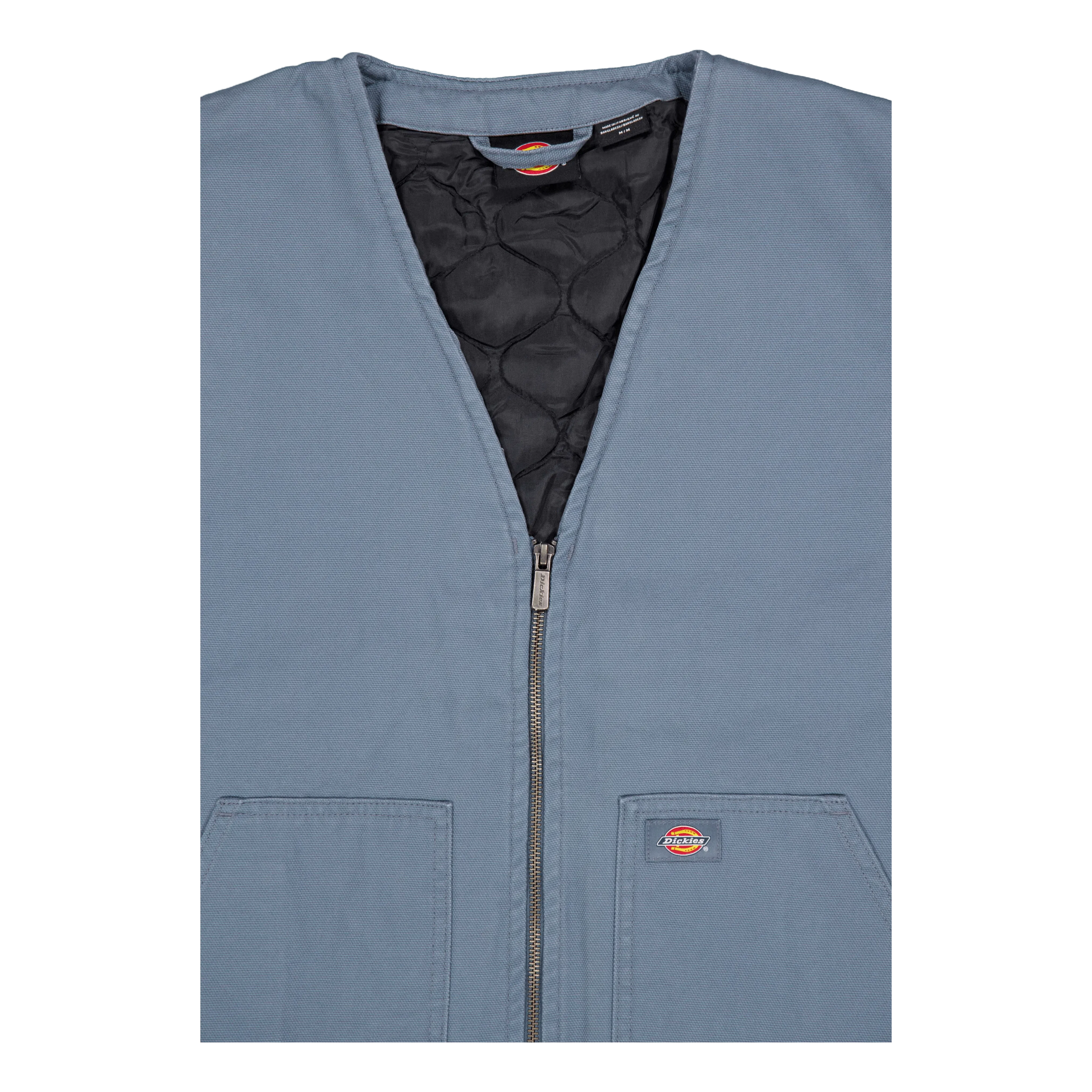 DICKIES Duck Canvas Summer Vest Stormy Stormy Weather