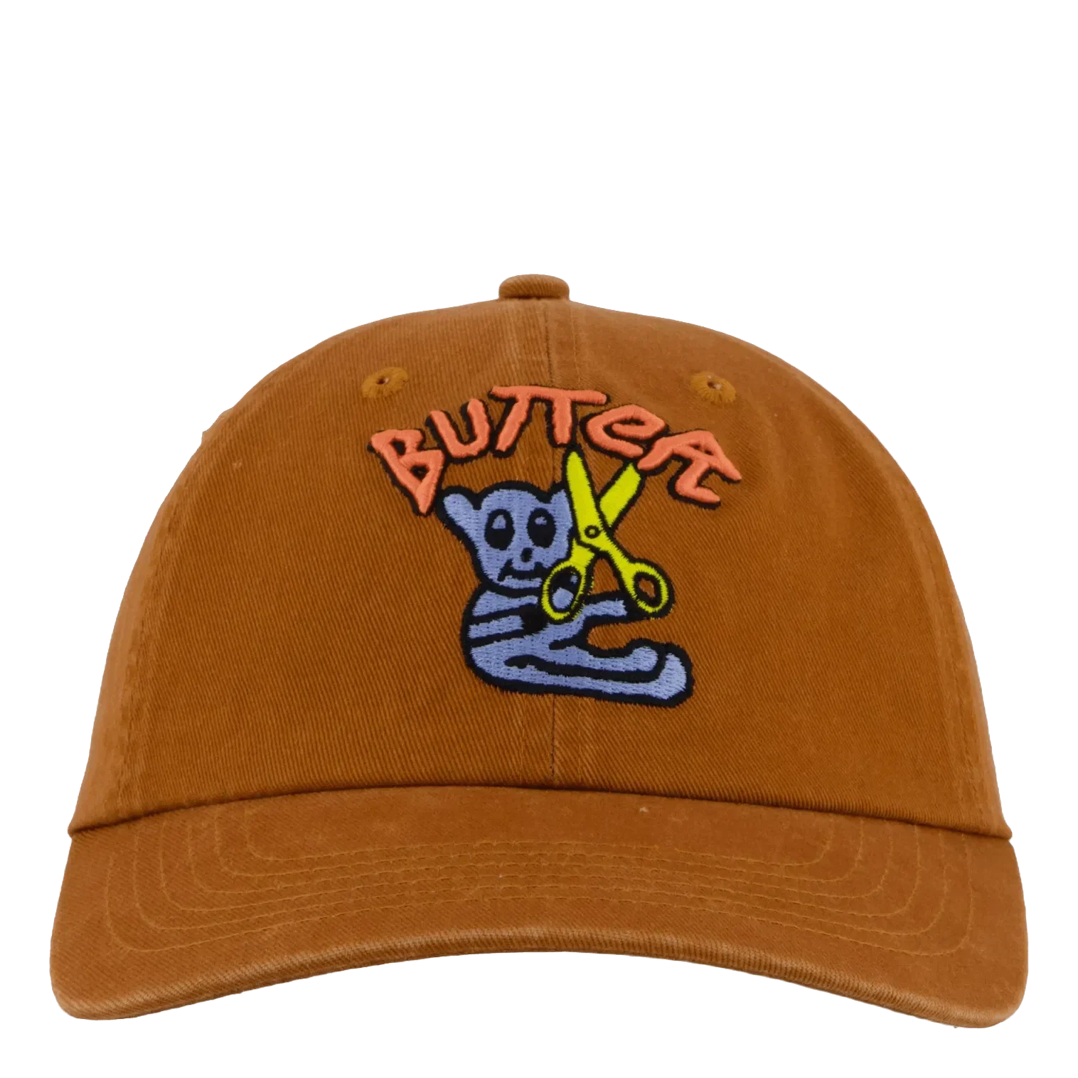 Butter Goods Bear 6 Panel Cap Caramel