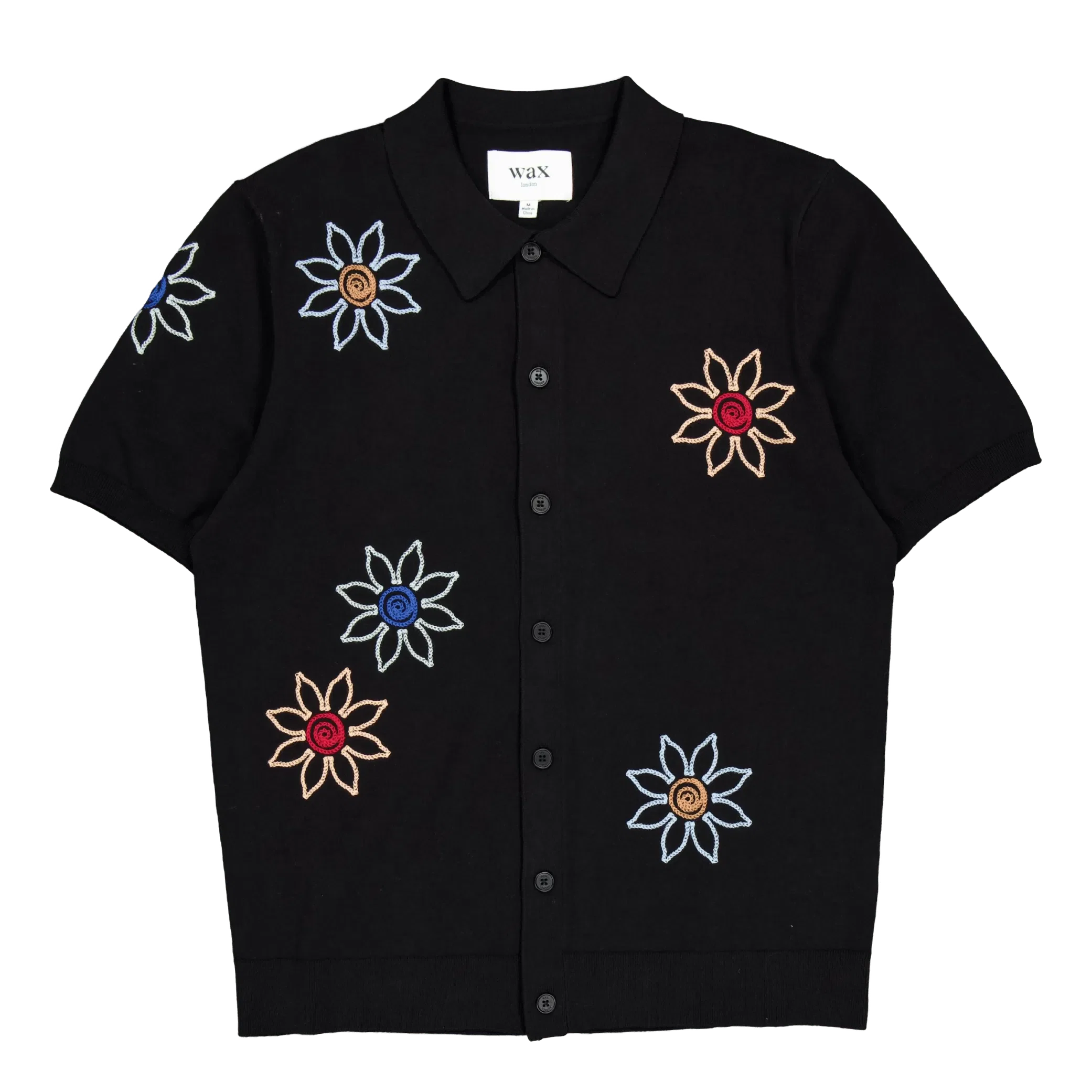 Wax London Tellaro Ss Shirt Black / Multi