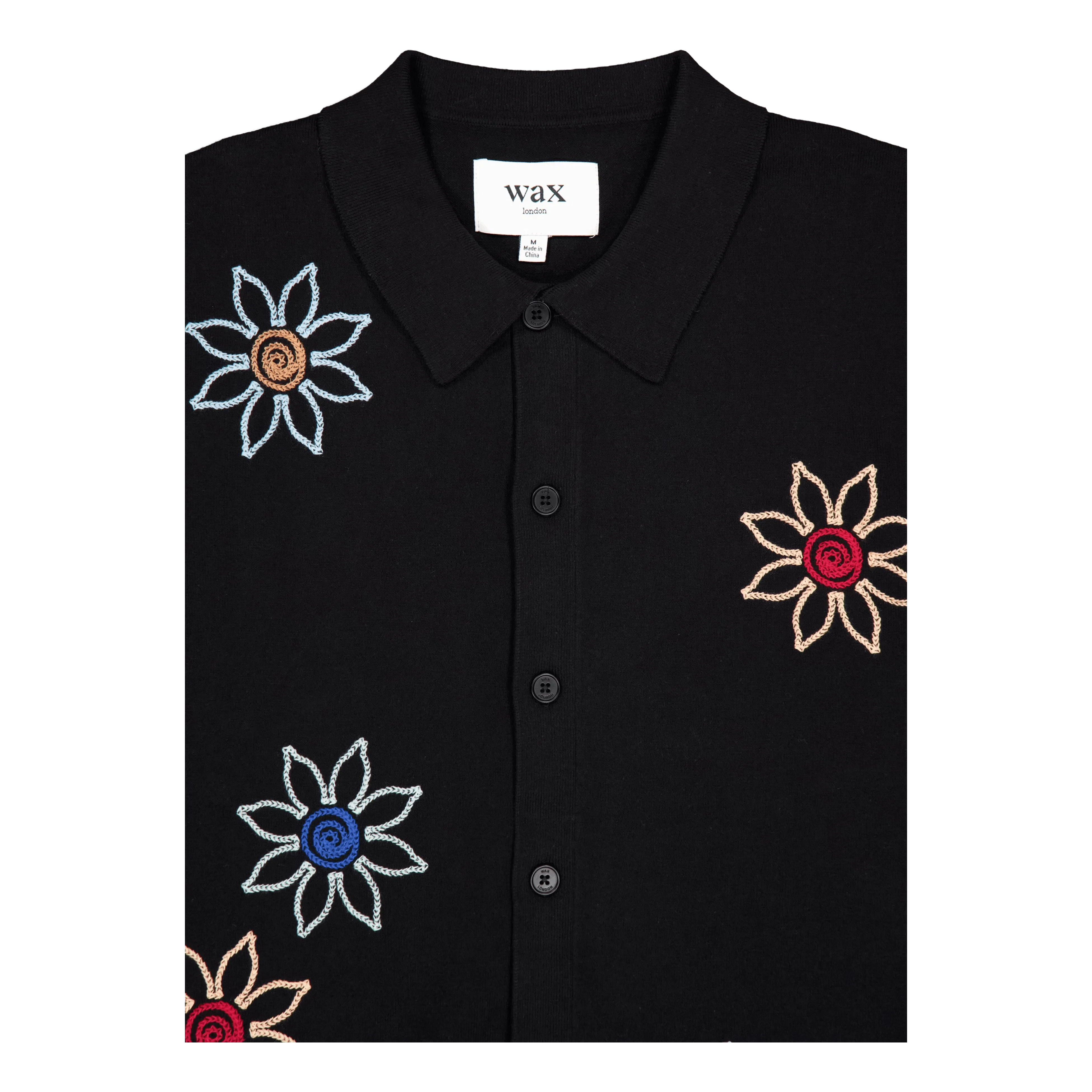 Wax London Tellaro Ss Shirt Black / Multi