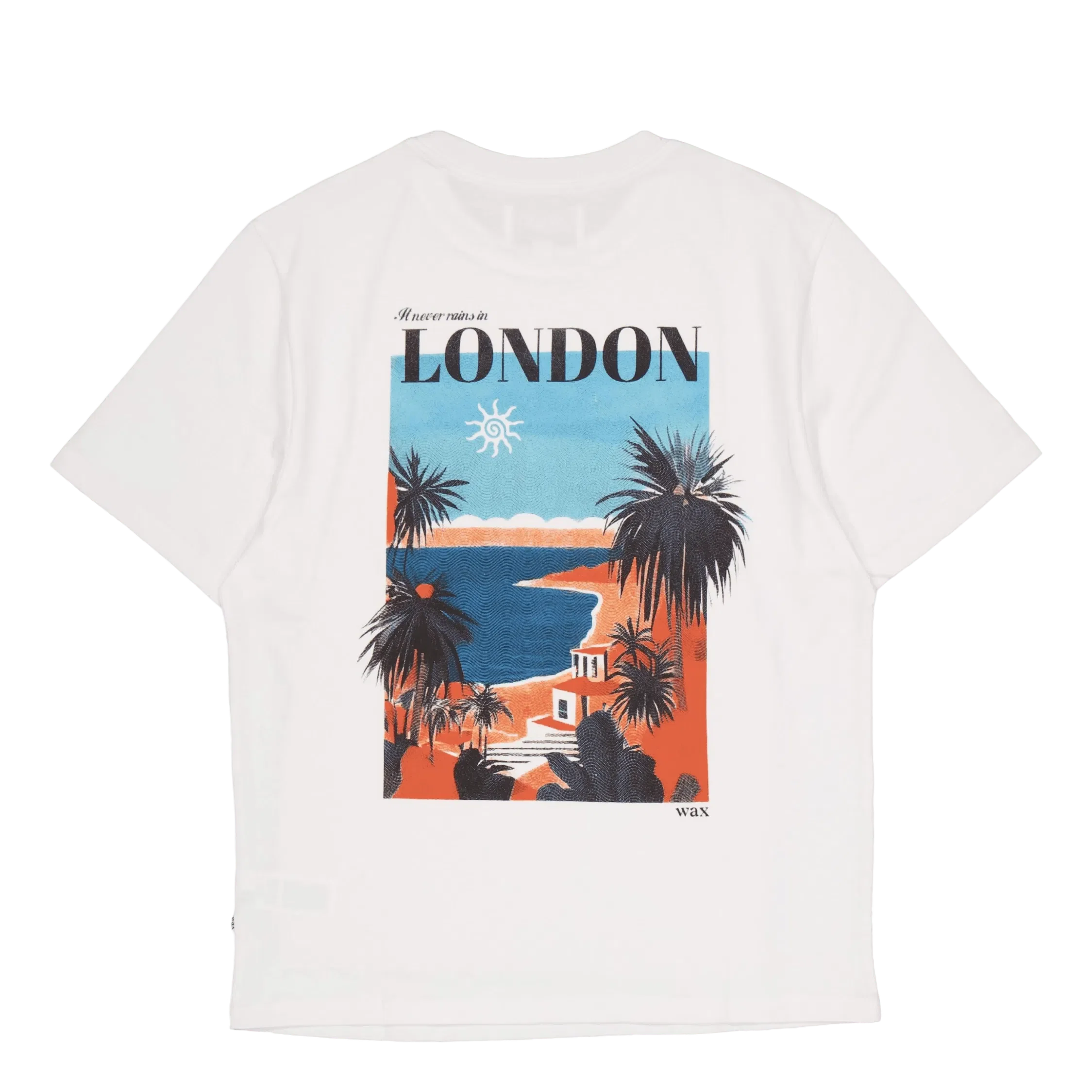 Wax London Dean Ss Tee White