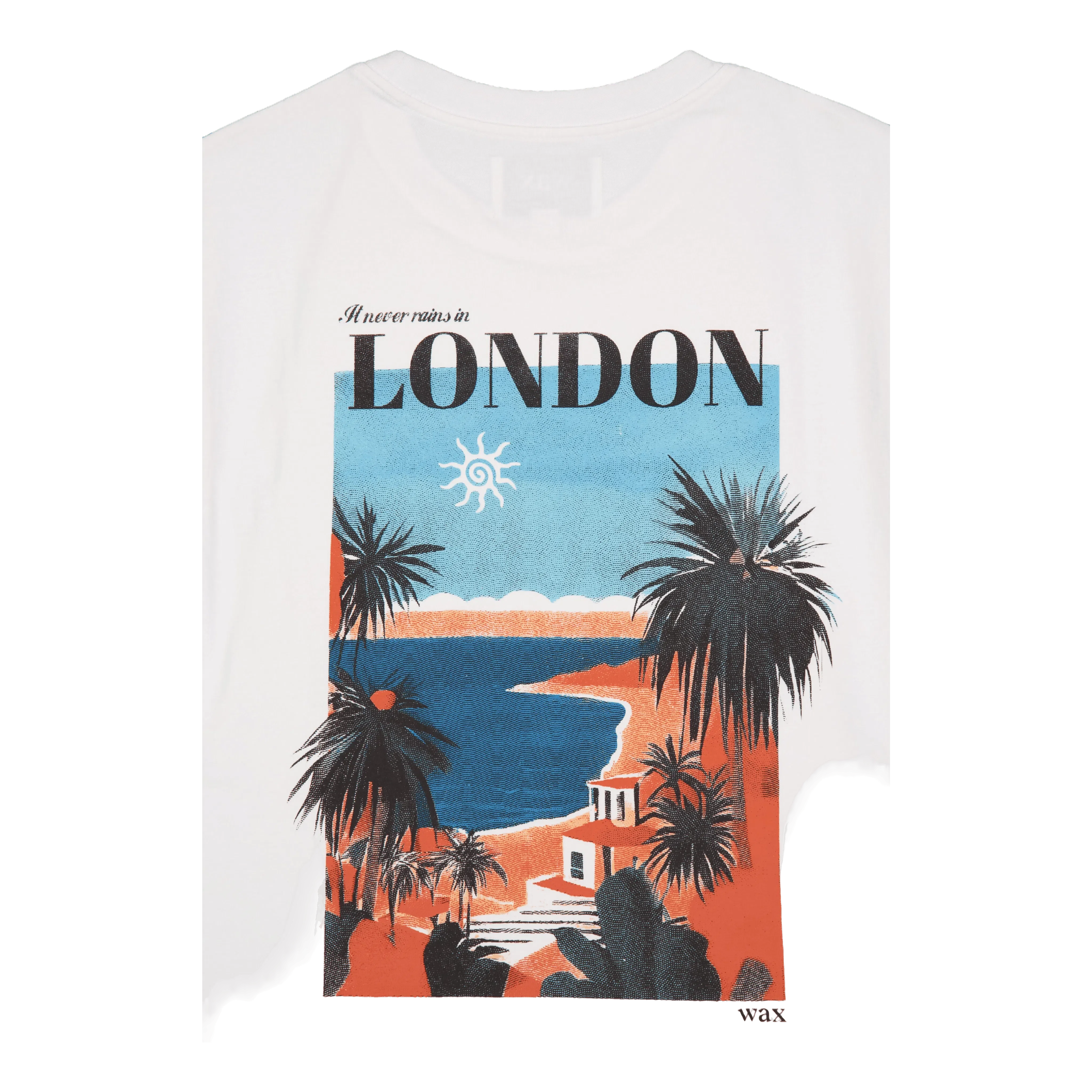 Wax London Dean Ss Tee White