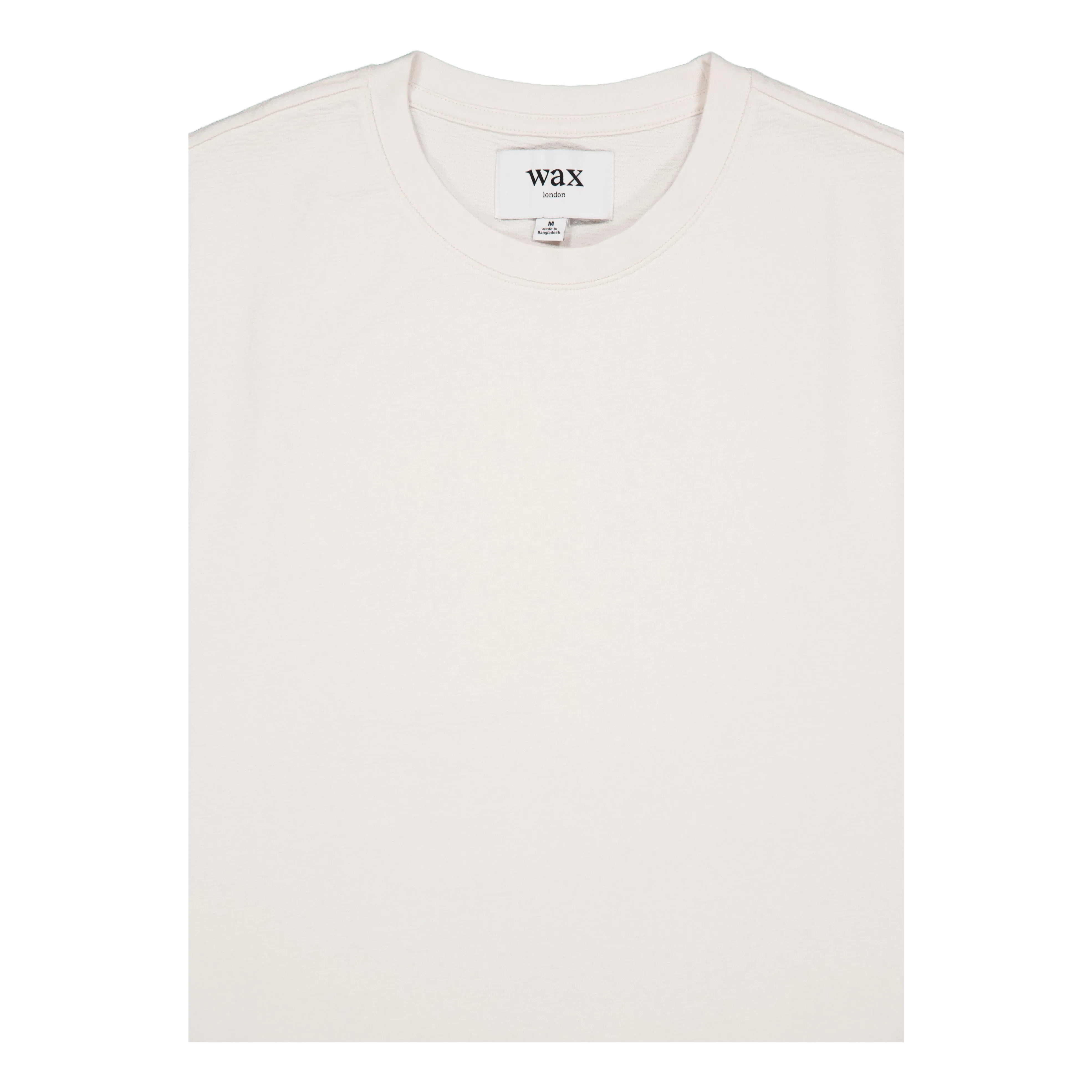 Wax London Dean Ss Tee Ecru