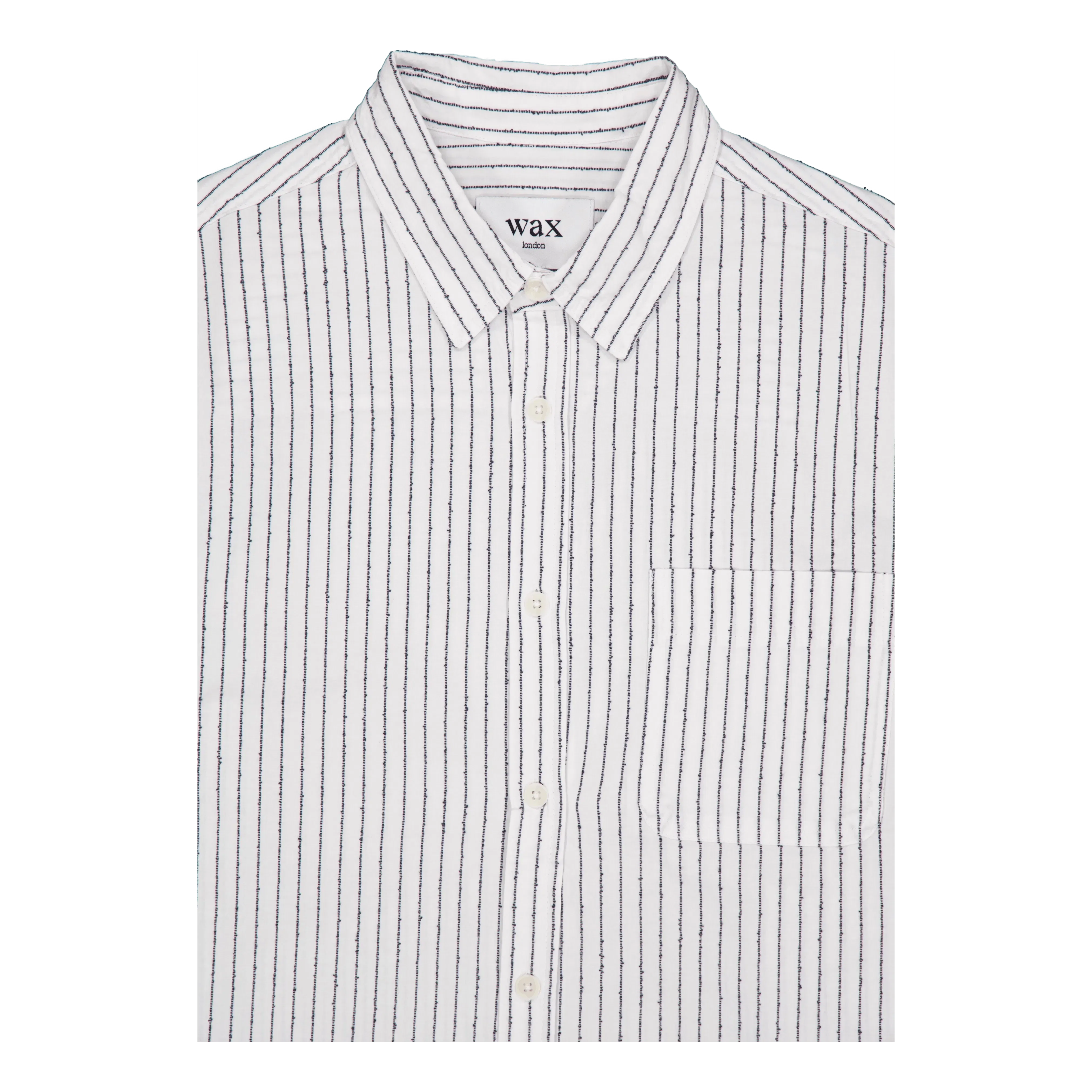 Wax London Kew Ss Shirt White